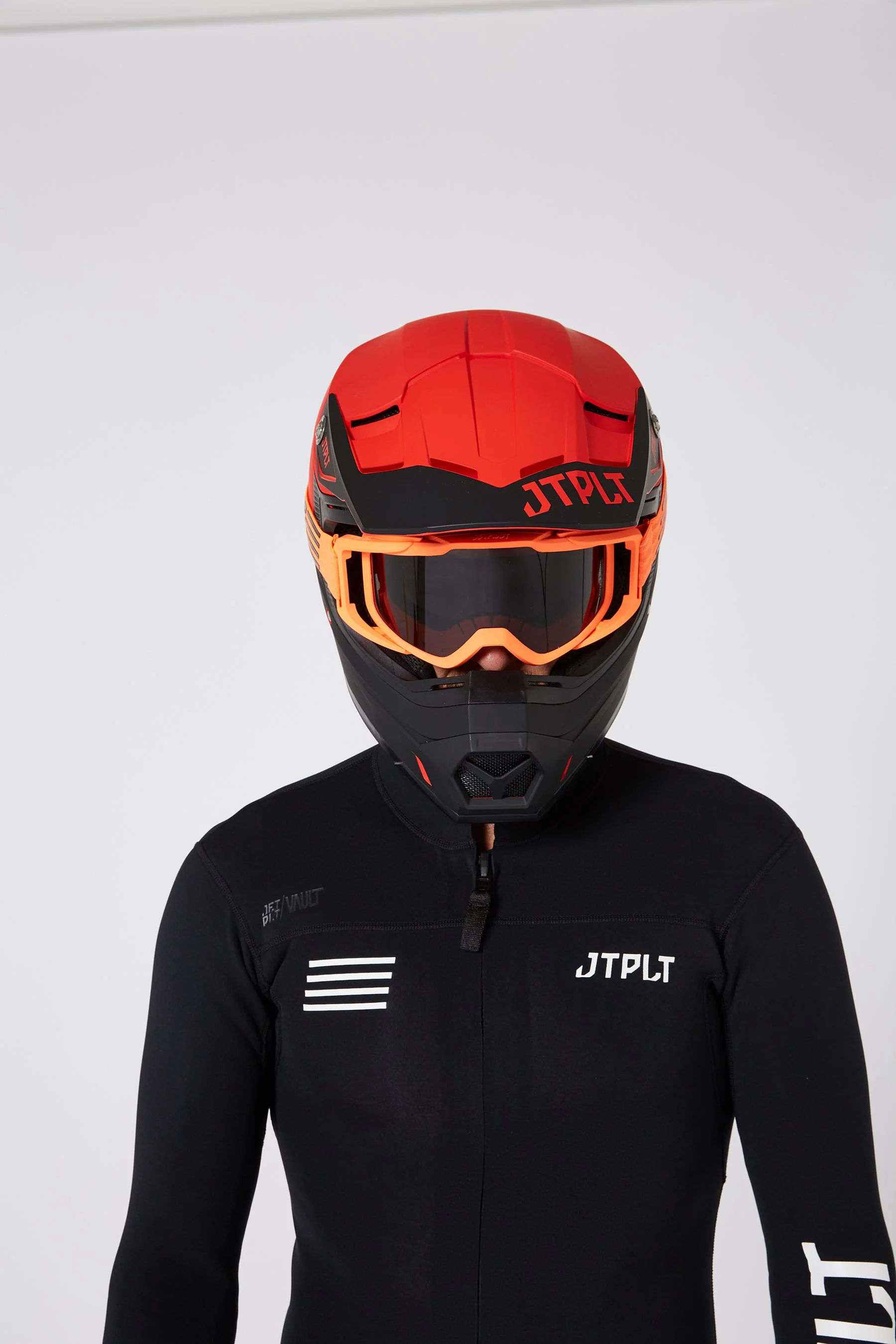 Jetpilot Vault Race Helmet - Red - Image 6