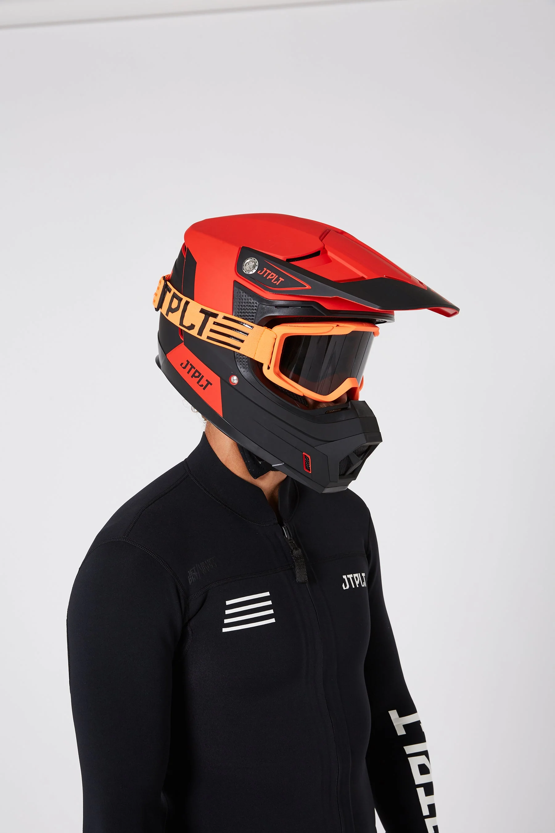 Jetpilot Vault Race Helmet - Red - Image 7