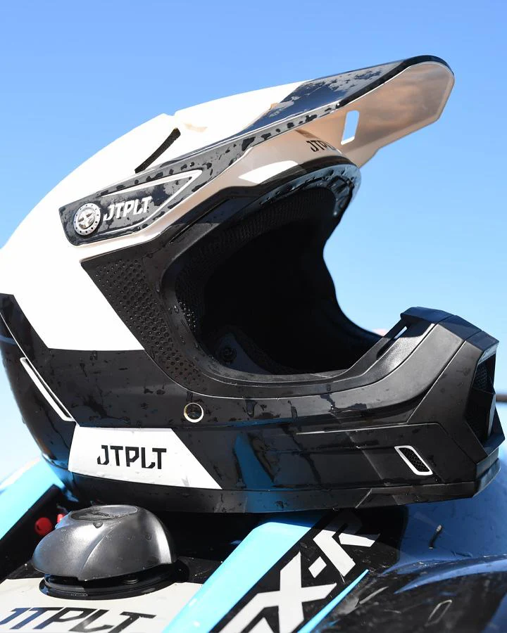 Jetpilot Vault Race Helmet - White - Image 3
