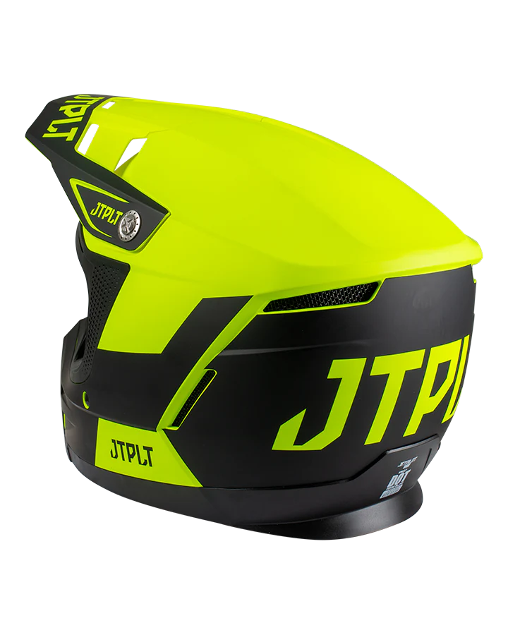 Jetpilot Vault Race Helmet - Yellow - Image 4