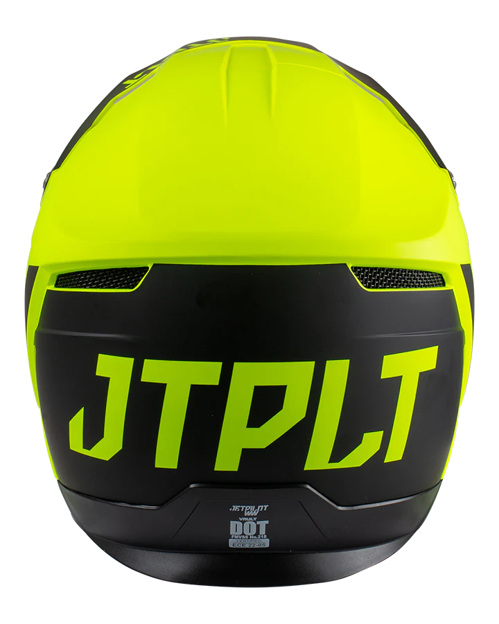 Jetpilot Vault Race Helmet - Yellow - Image 5