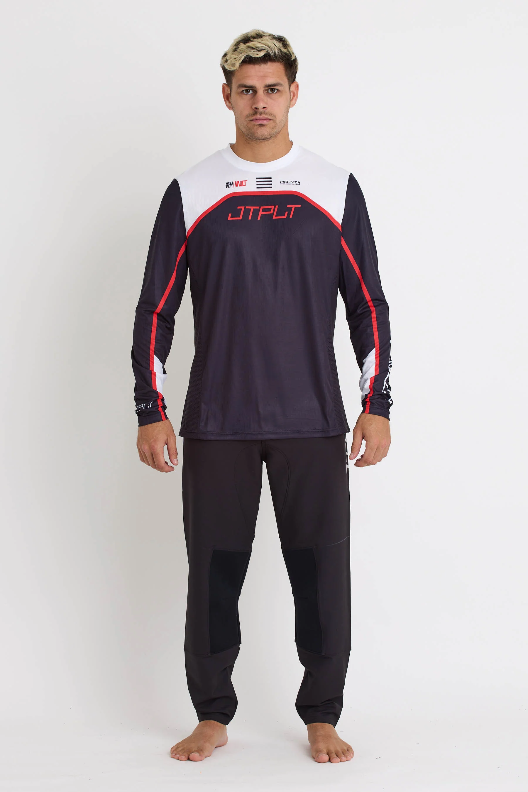 Jetpilot Vault Rx Moto Jersey - Black