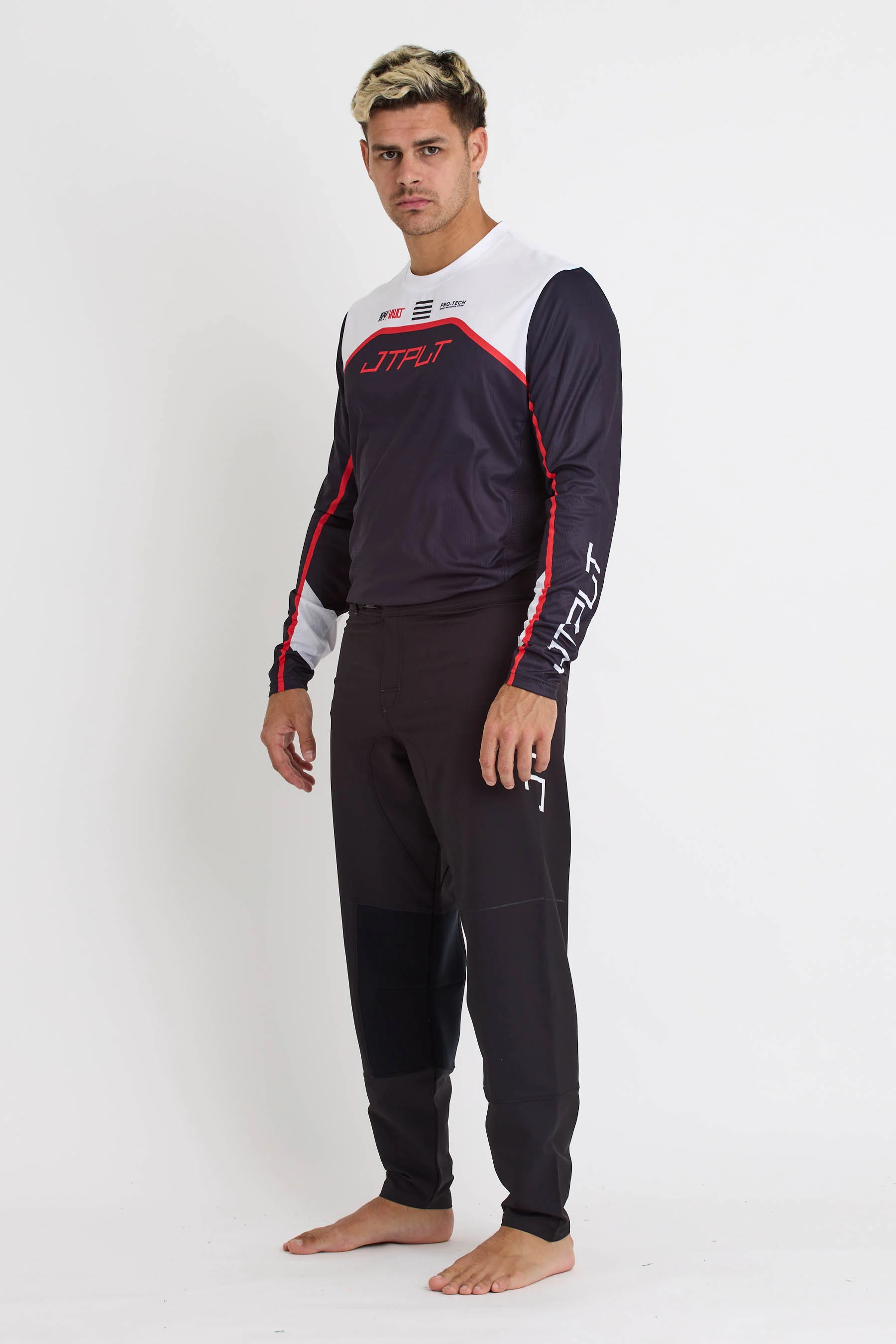 Jetpilot Vault Rx Moto Jersey - Black - Image 2