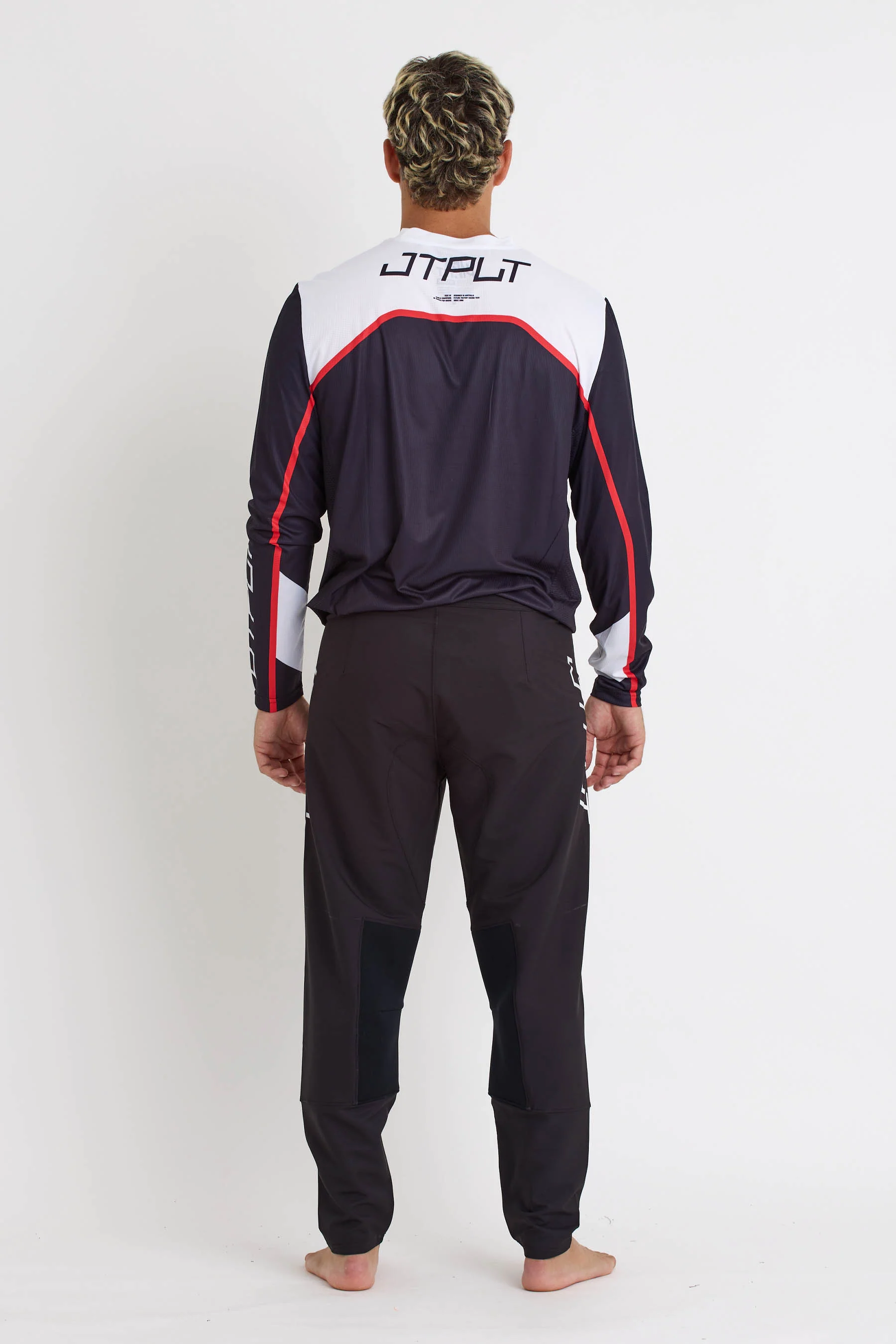 Jetpilot Vault Rx Moto Jersey - Black - Image 4