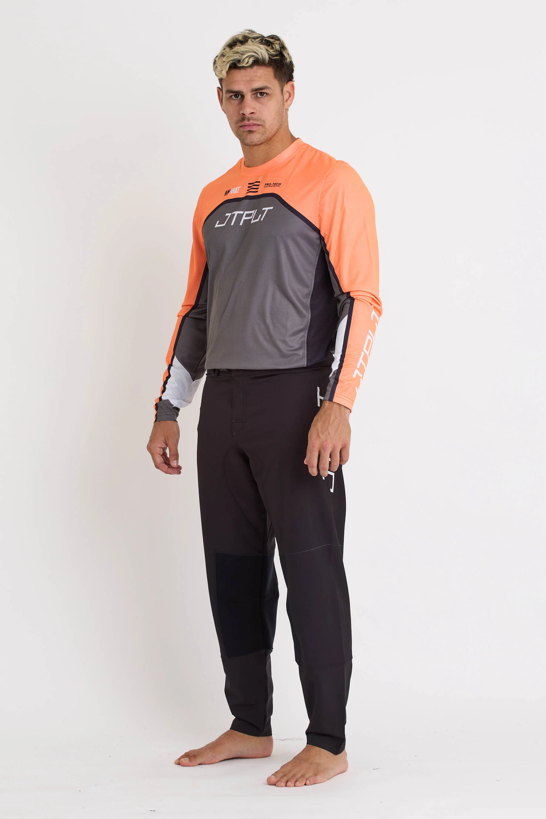 Jetpilot Vault Rx Moto Jersey - Grey - Image 2