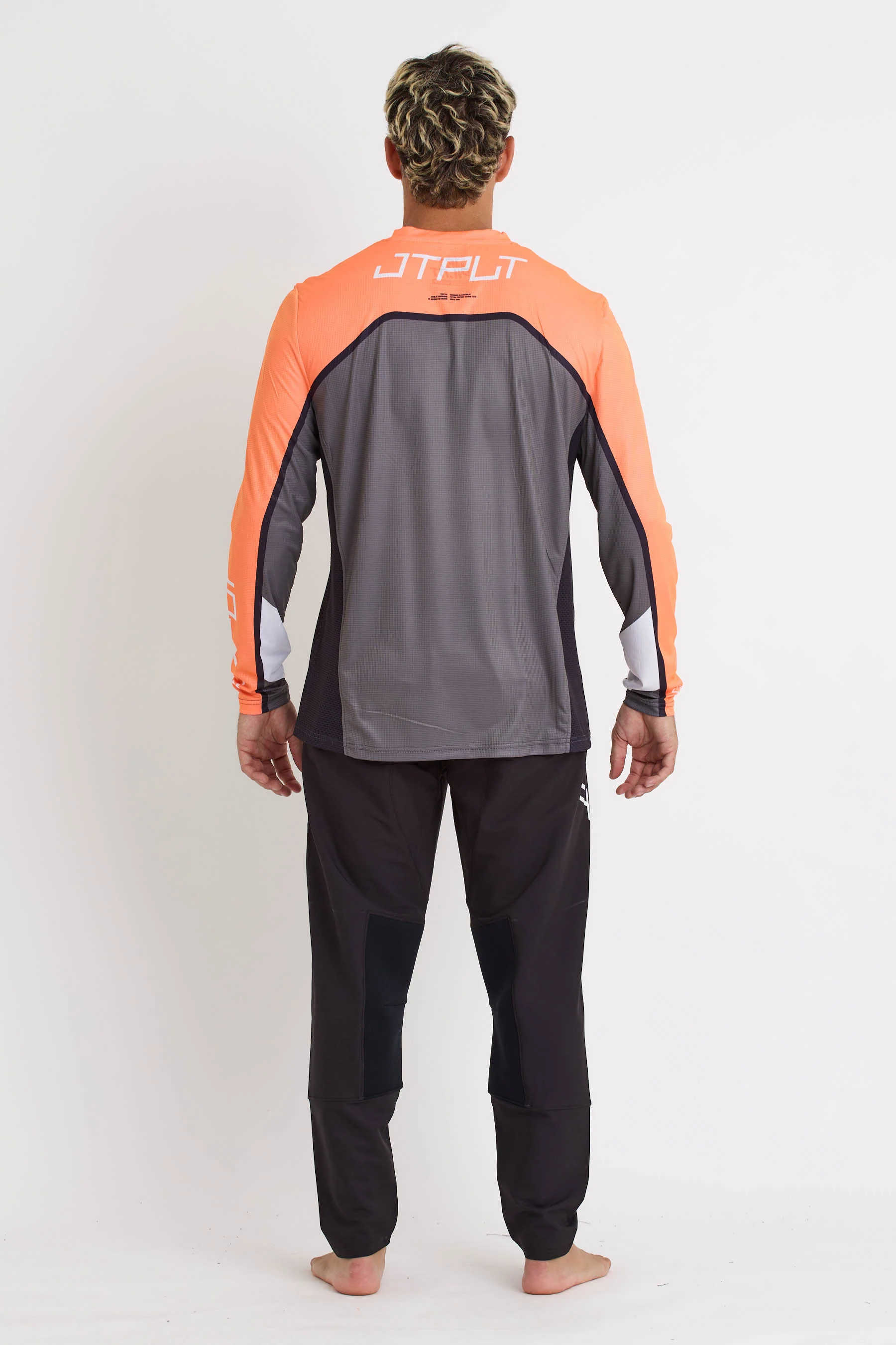 Jetpilot Vault Rx Moto Jersey - Grey - Image 3