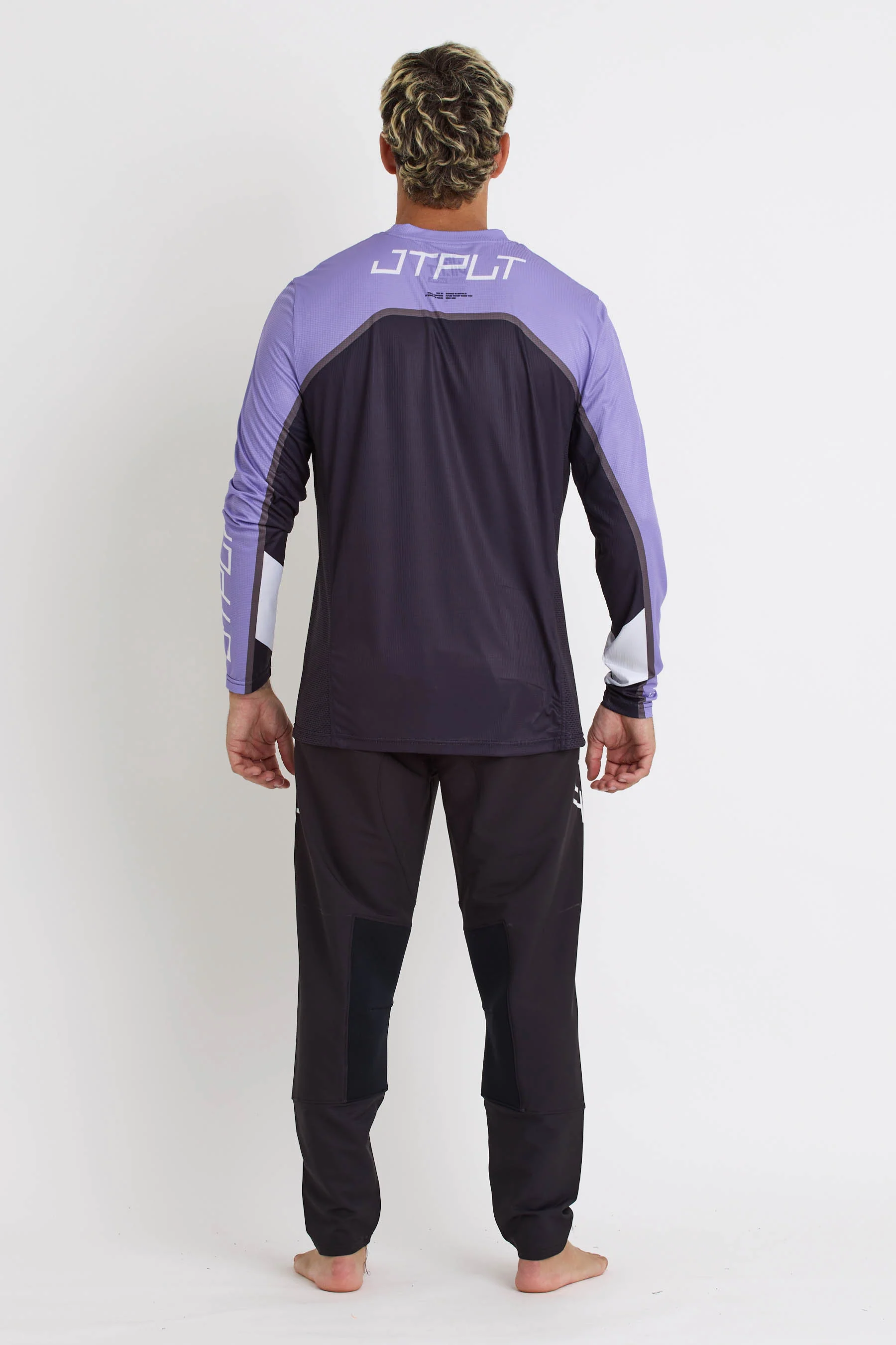 Jetpilot Vault Rx Moto Jersey - Purple - Image 3