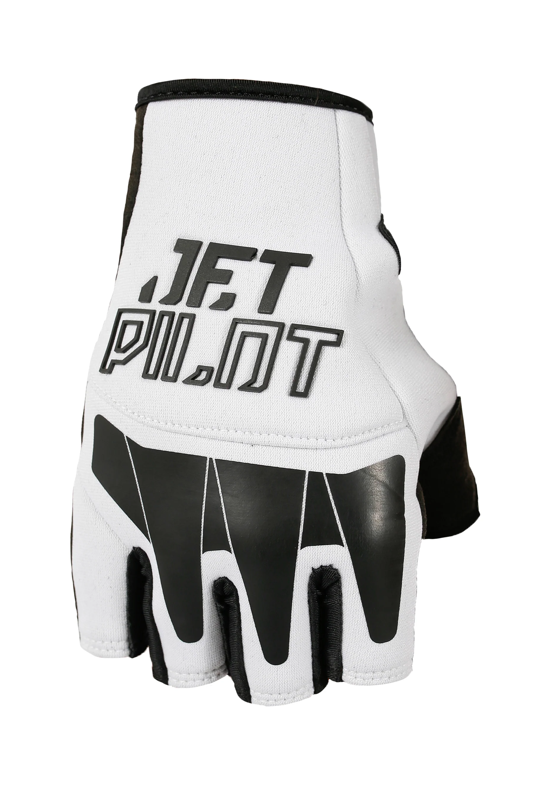 Jetpilot Vault Short Finger Race Glove - White - Image 3
