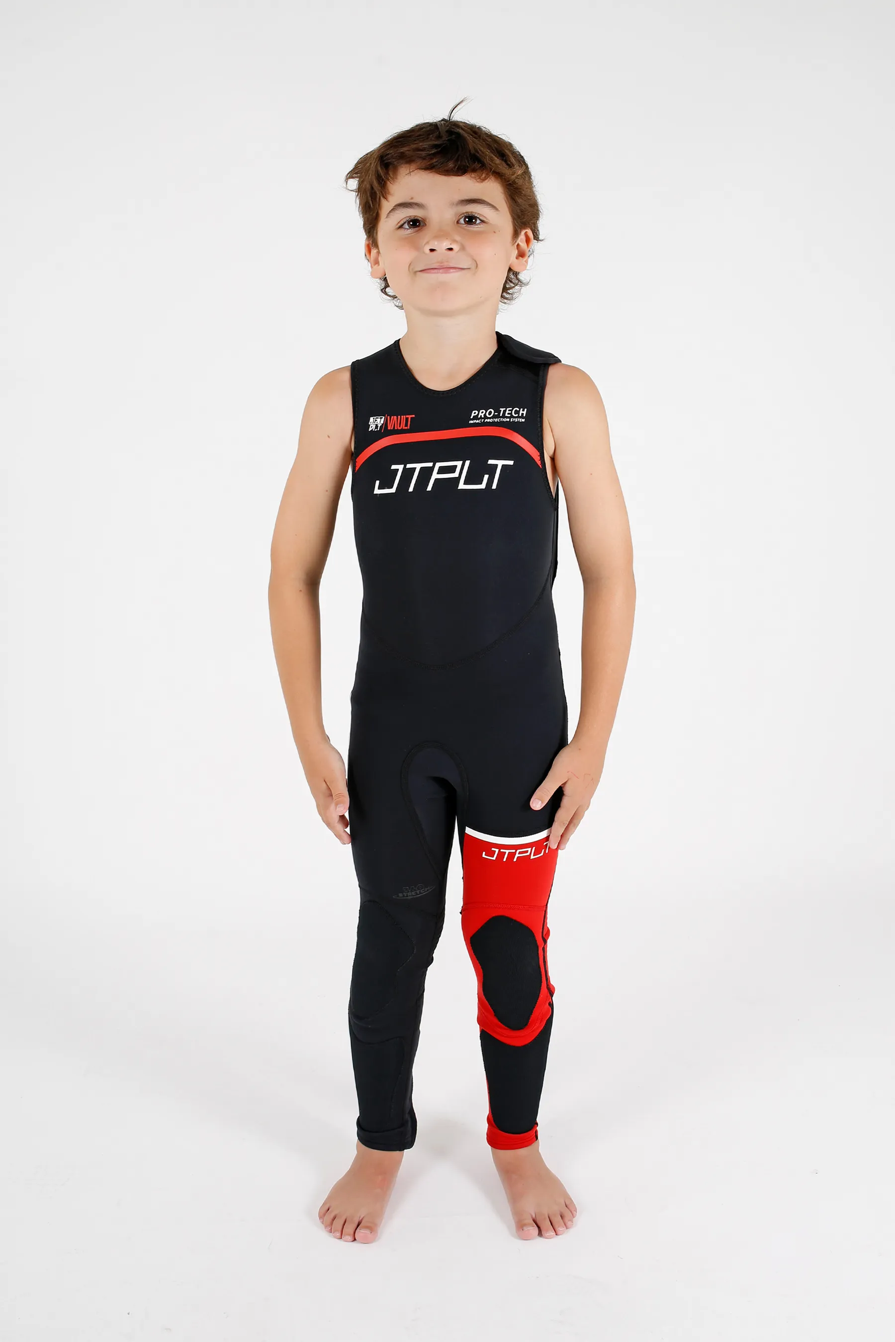 Jetpilot Vault Youth Race John - Black/Red