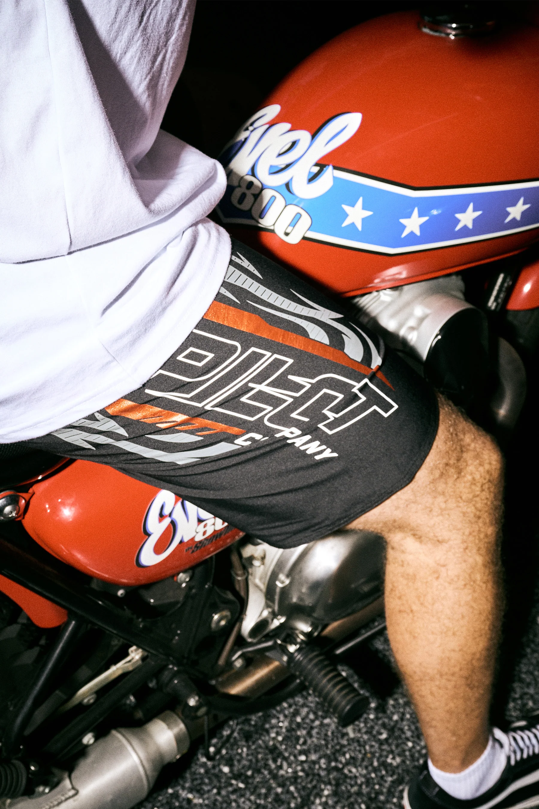 Jetpilot Velocity Boardshort - Black/Orange - Image 7