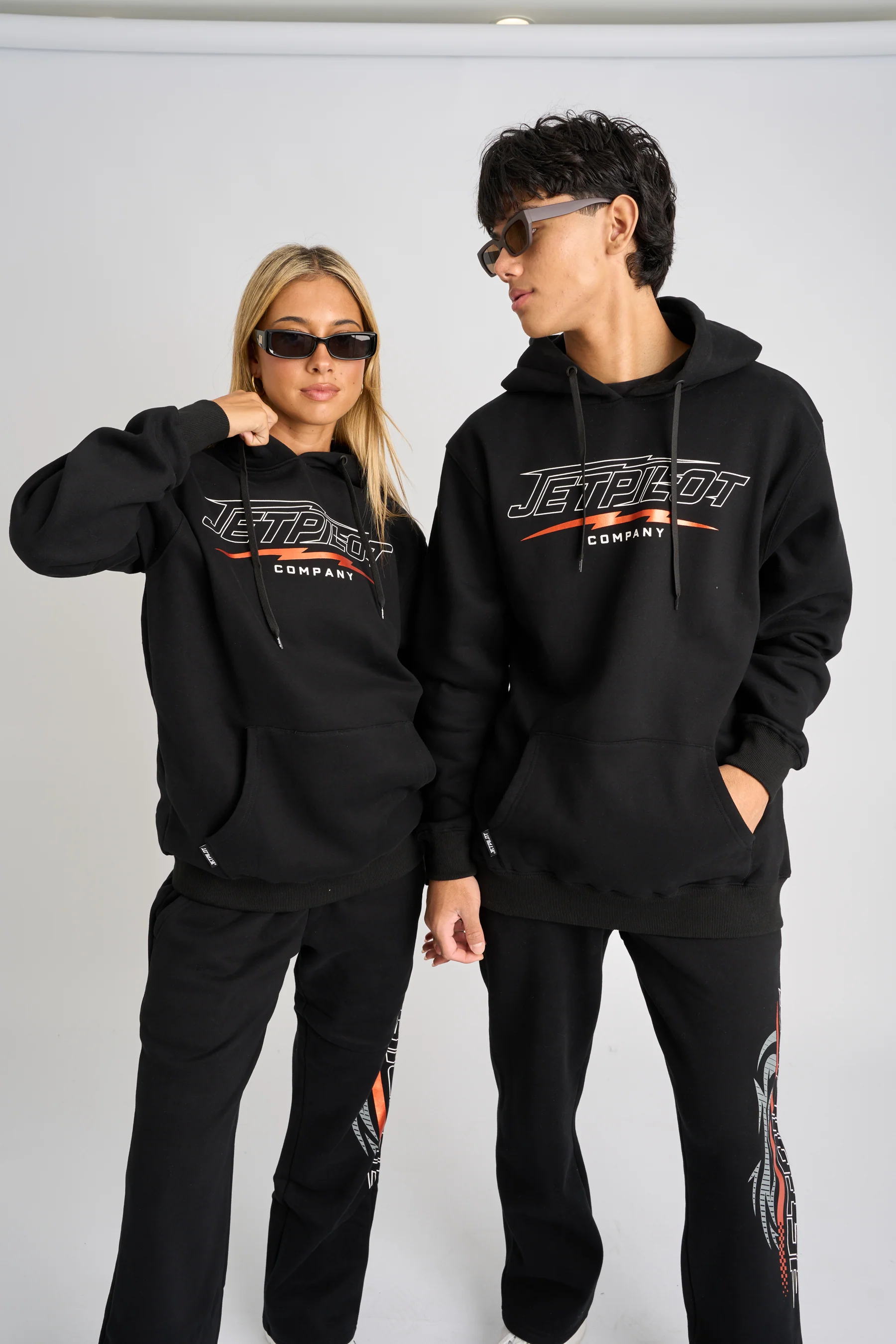 Jetpilot Velocity Pullover Hoodie - Black