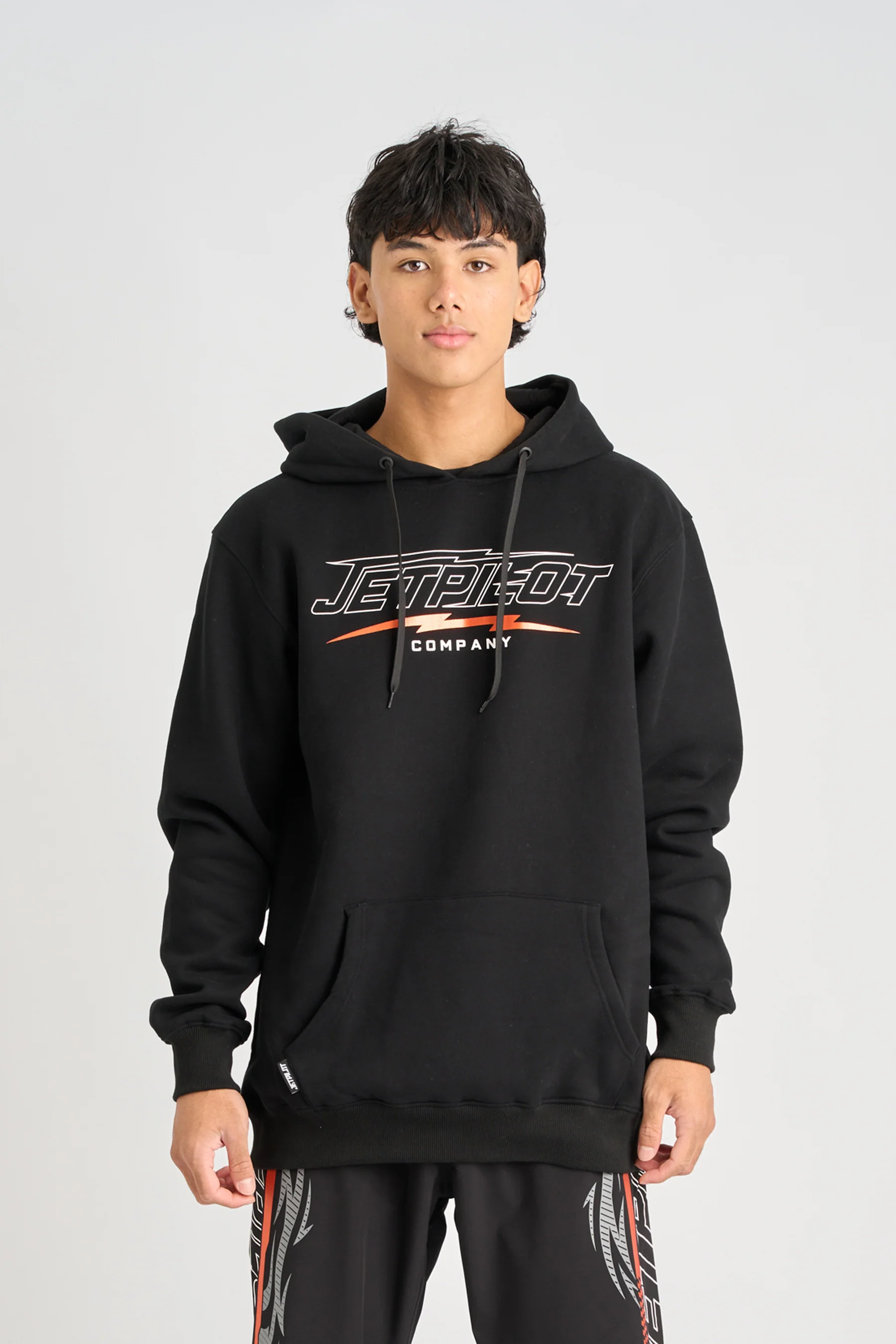 Jetpilot Velocity Pullover Hoodie - Black - Image 3