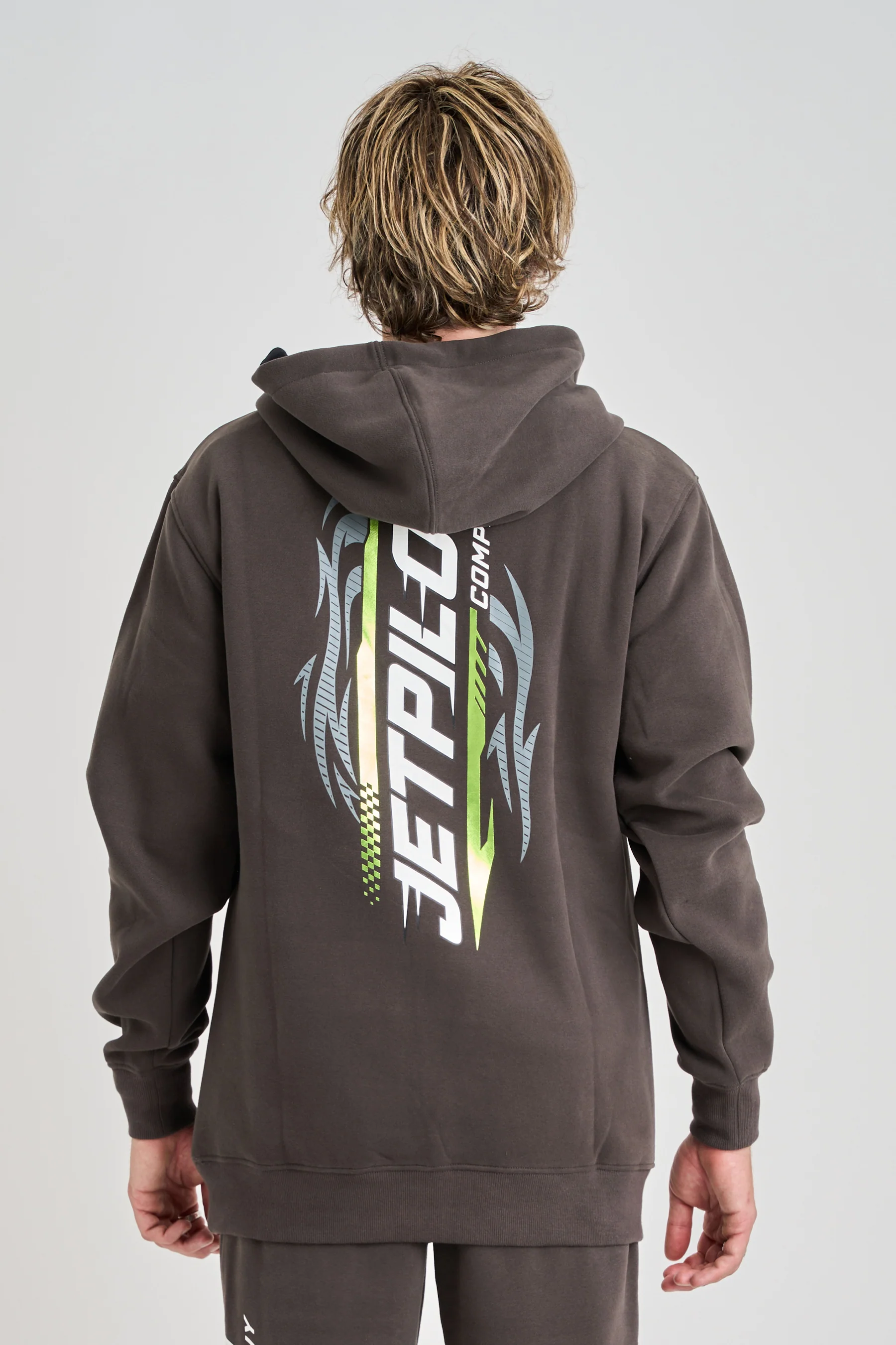Jetpilot Velocity Pullover Hoodie - Grey - Image 3