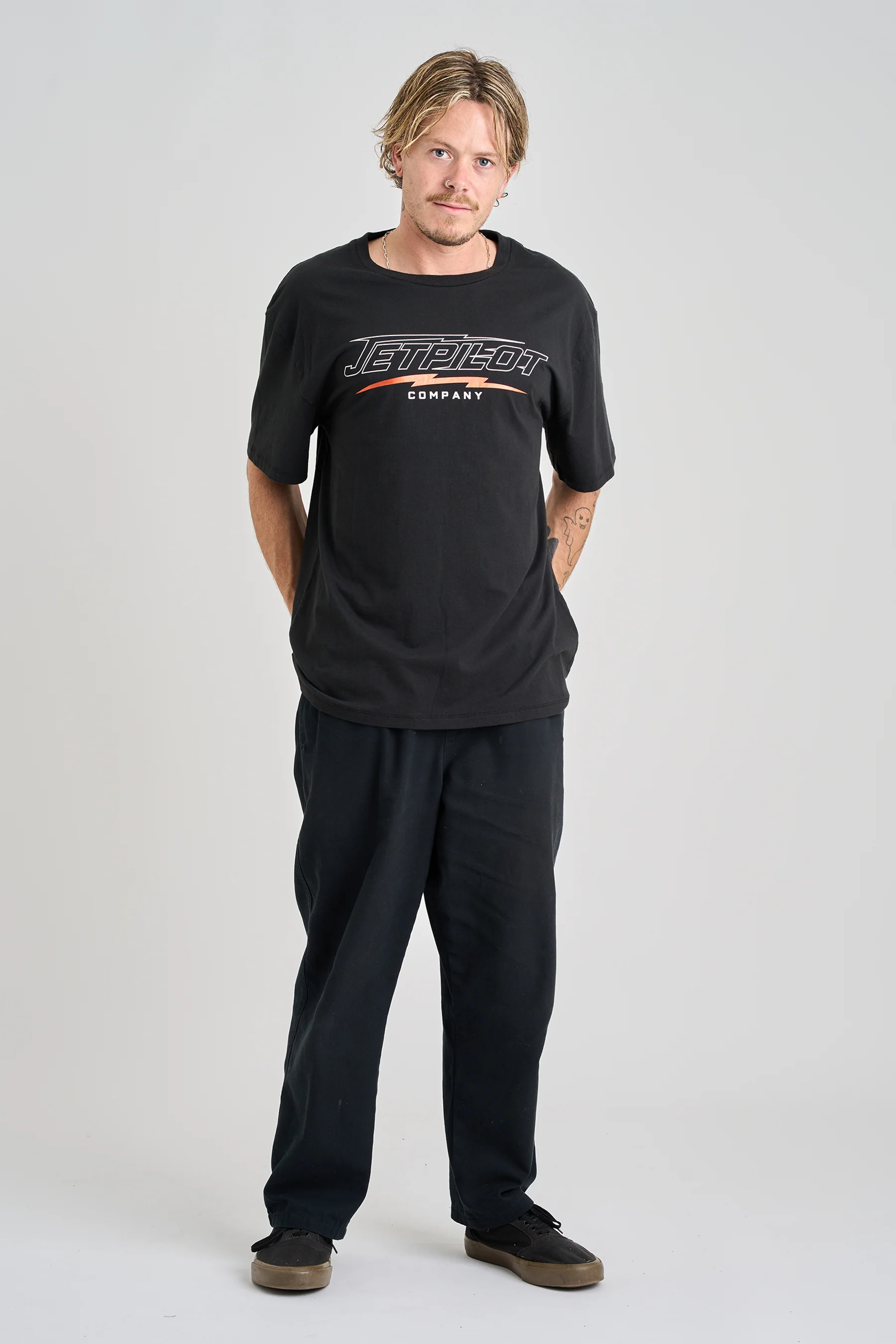 Jetpilot Velocity Tee - Black - Image 4