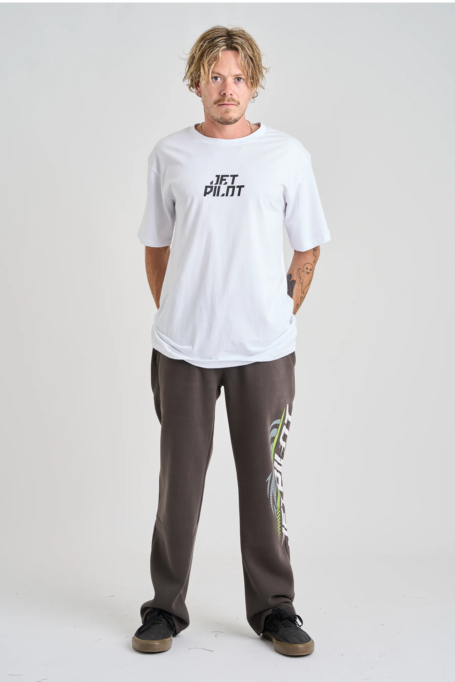 Jetpilot Velocity Track Pant - Grey - Image 4