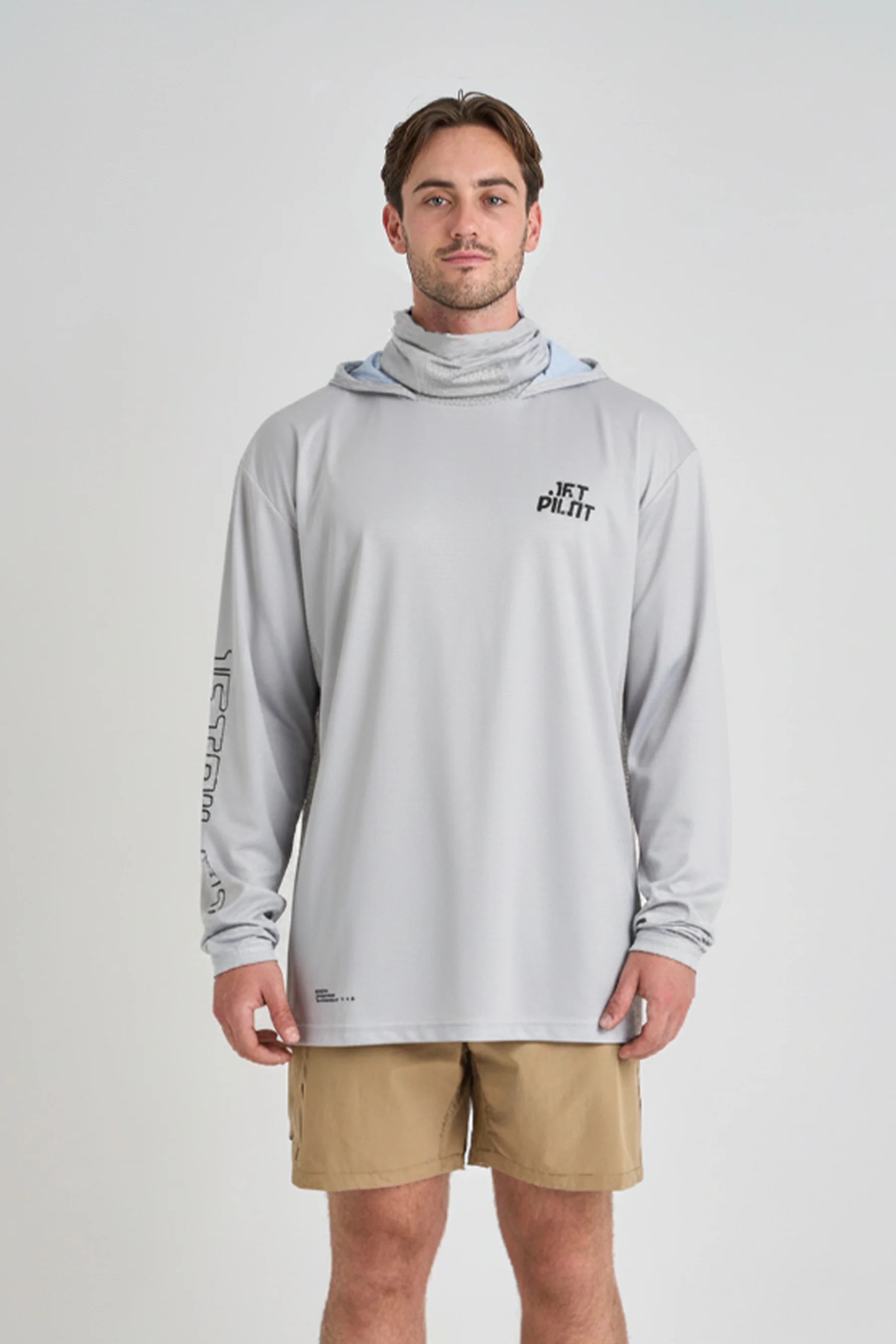 Jetpilot Venture Gaiter Pullover - Grey - Image 2