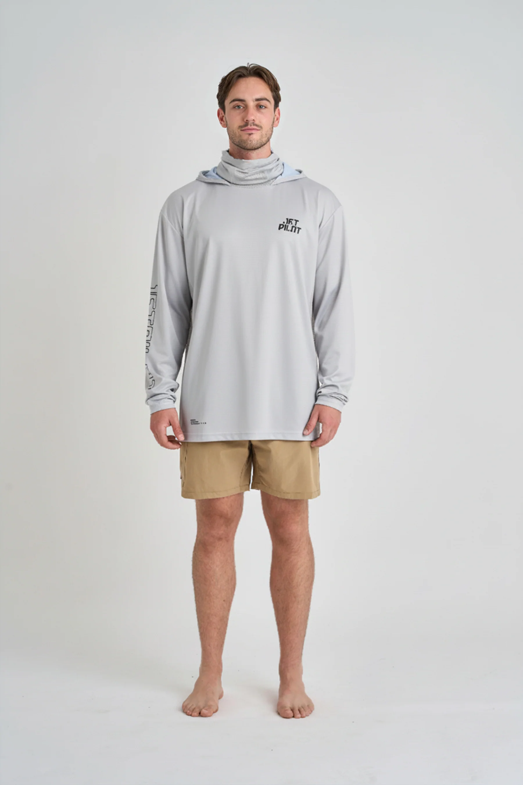 Jetpilot Venture Gaiter Pullover - Grey - Image 4