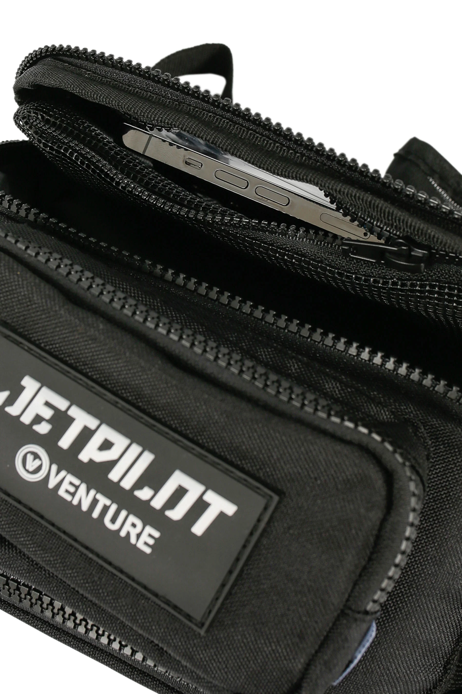Jetpilot Venture Handle Bar Bag - Black - Image 9