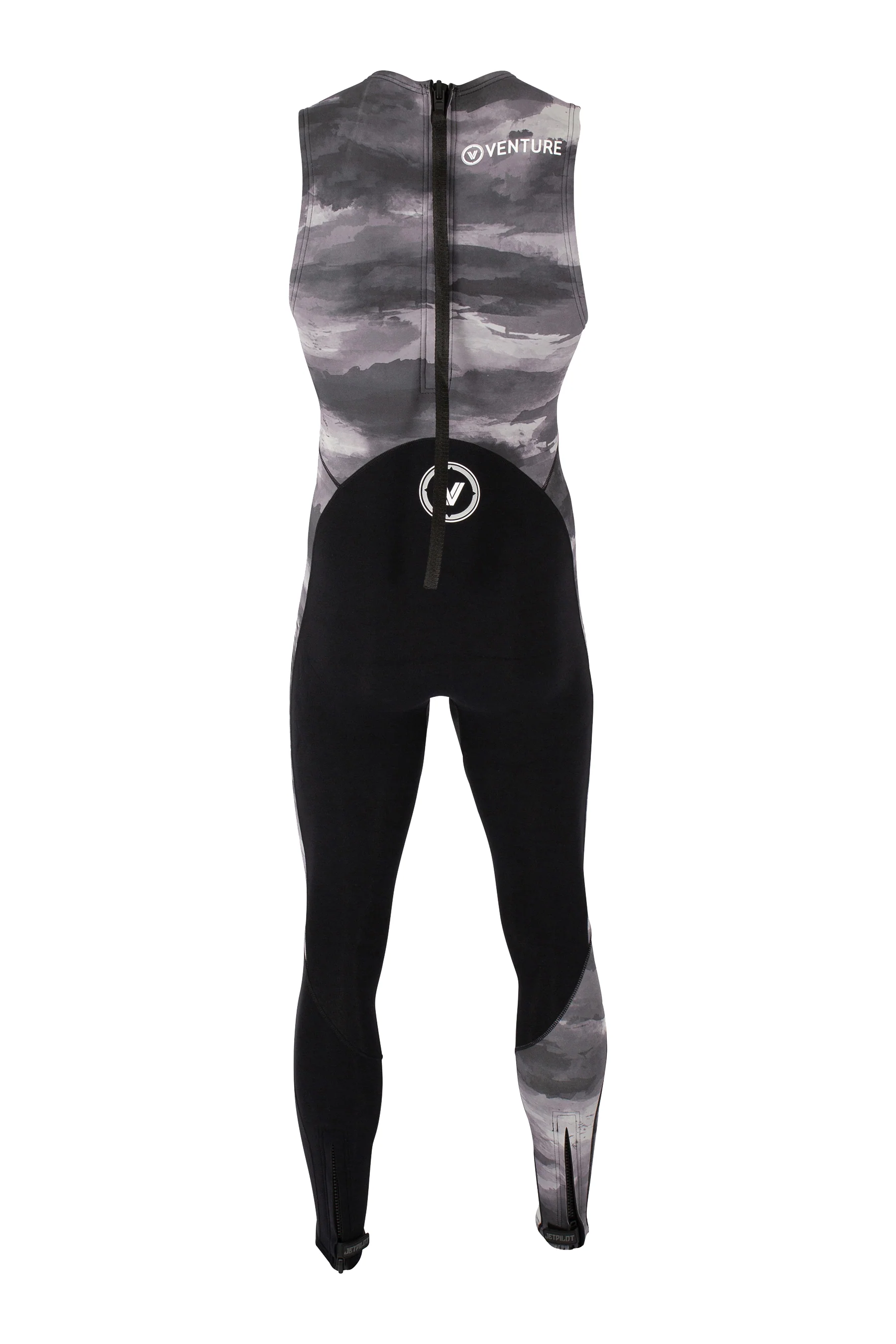 Jetpilot Venture Mens Long John Wetsuit - Black Camo - Image 2