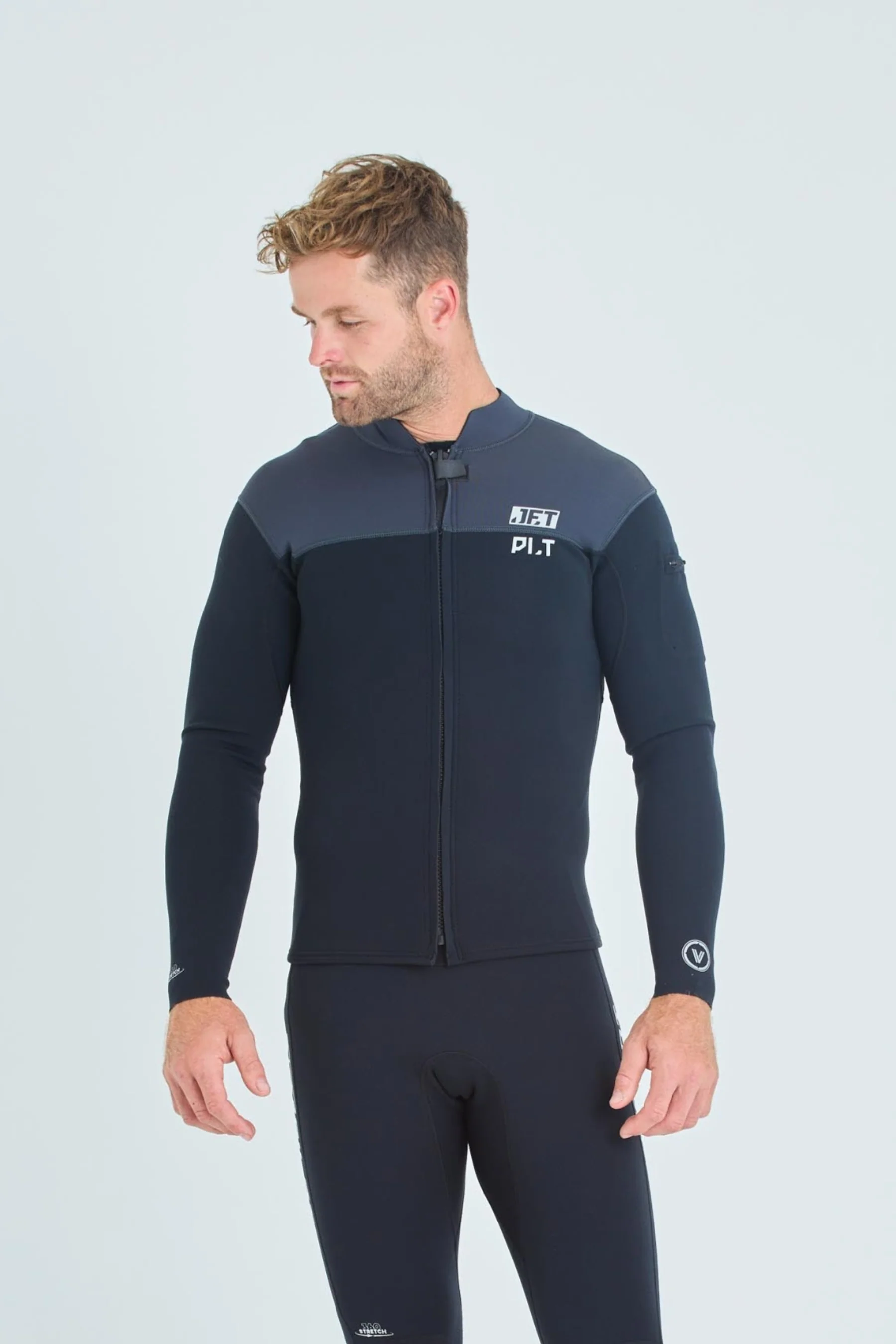 Jetpilot Venture Mens Neoprene Jacket - Black