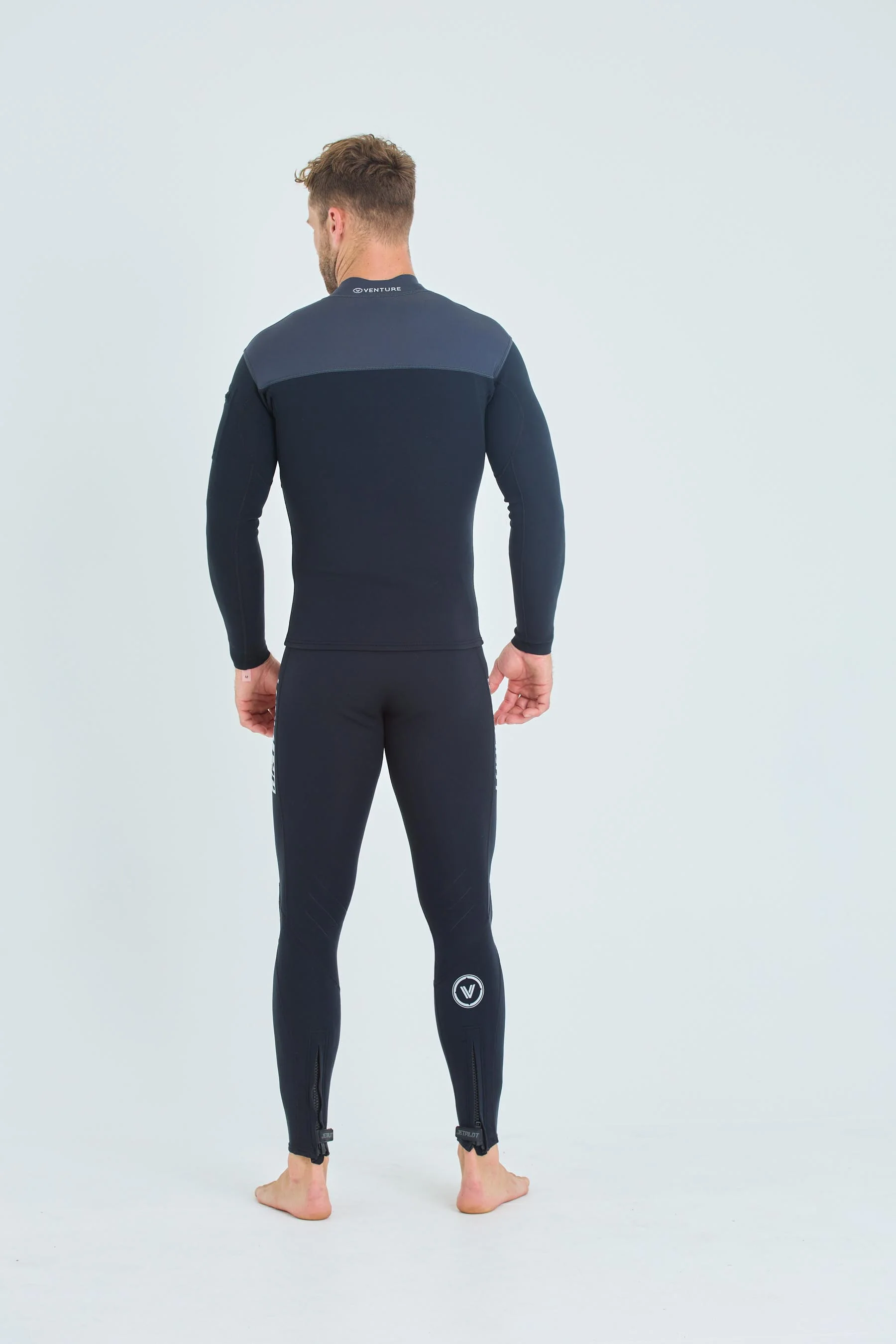 Jetpilot Venture Mens Neoprene Jacket - Black - Image 3