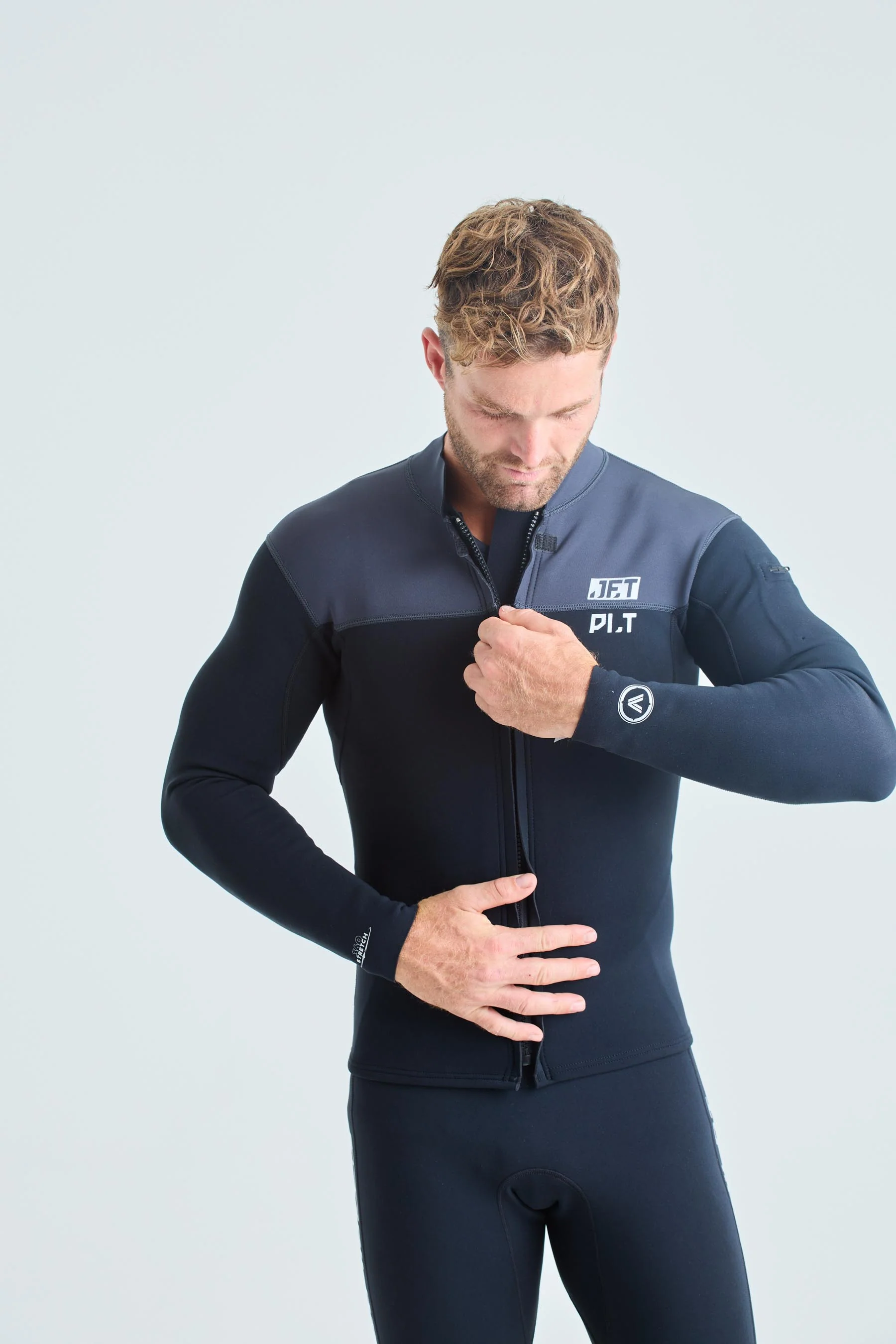 Jetpilot Venture Mens Neoprene Jacket - Black - Image 4