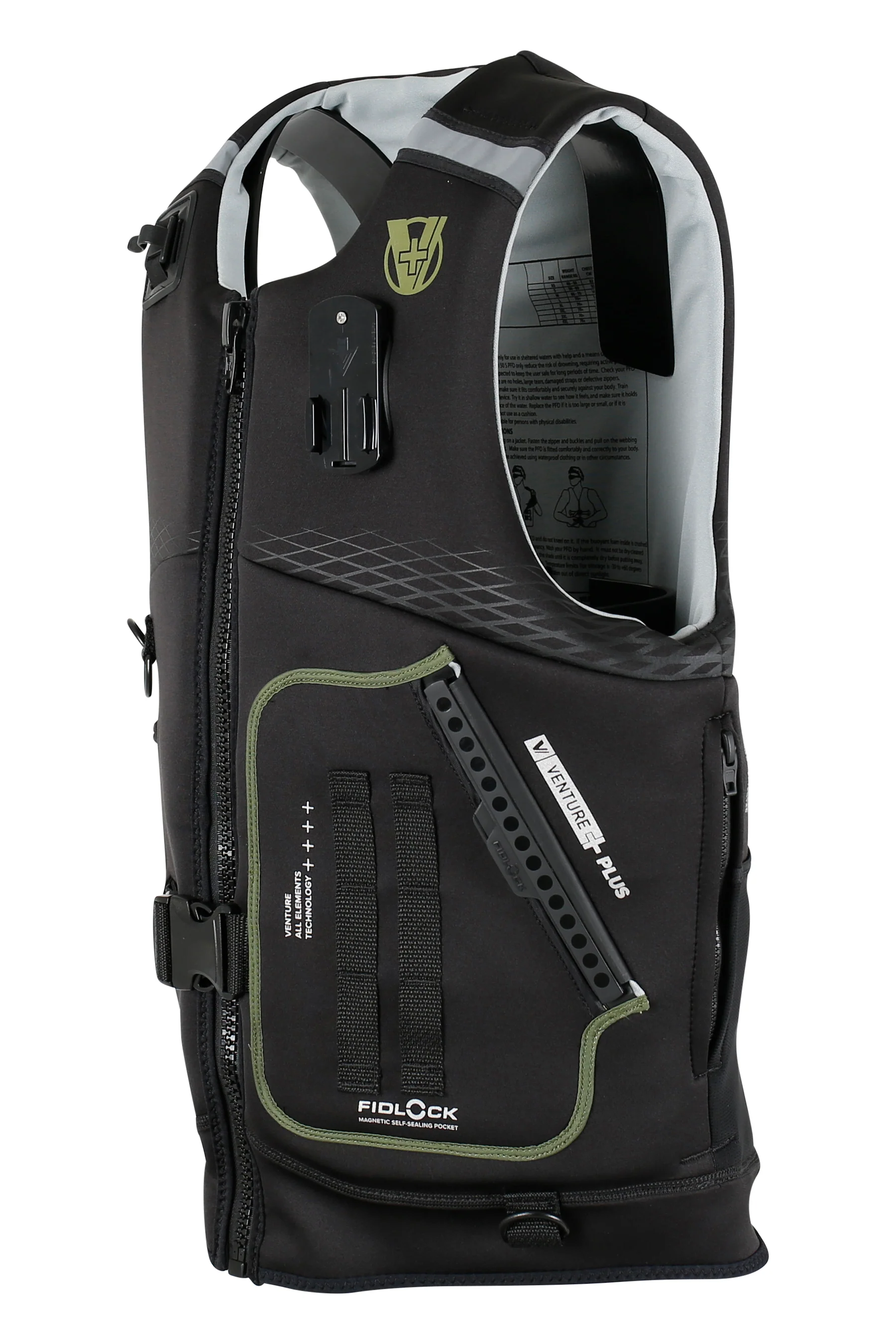 Jetpilot Venture Plus Mens Life Jacket - Black - Image 3
