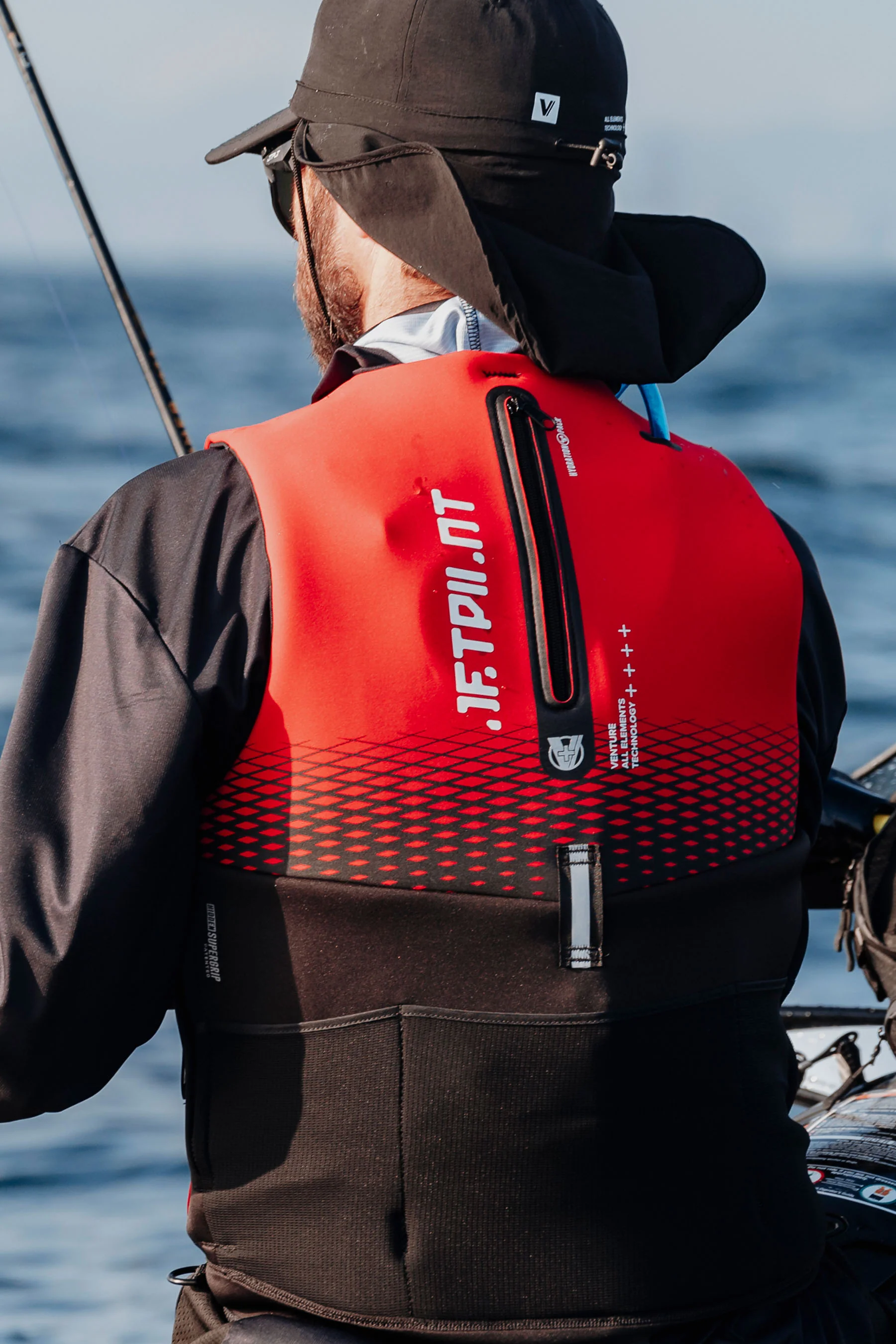 Jetpilot Venture Plus Mens Life Jacket - Red Level 50 - Image 8