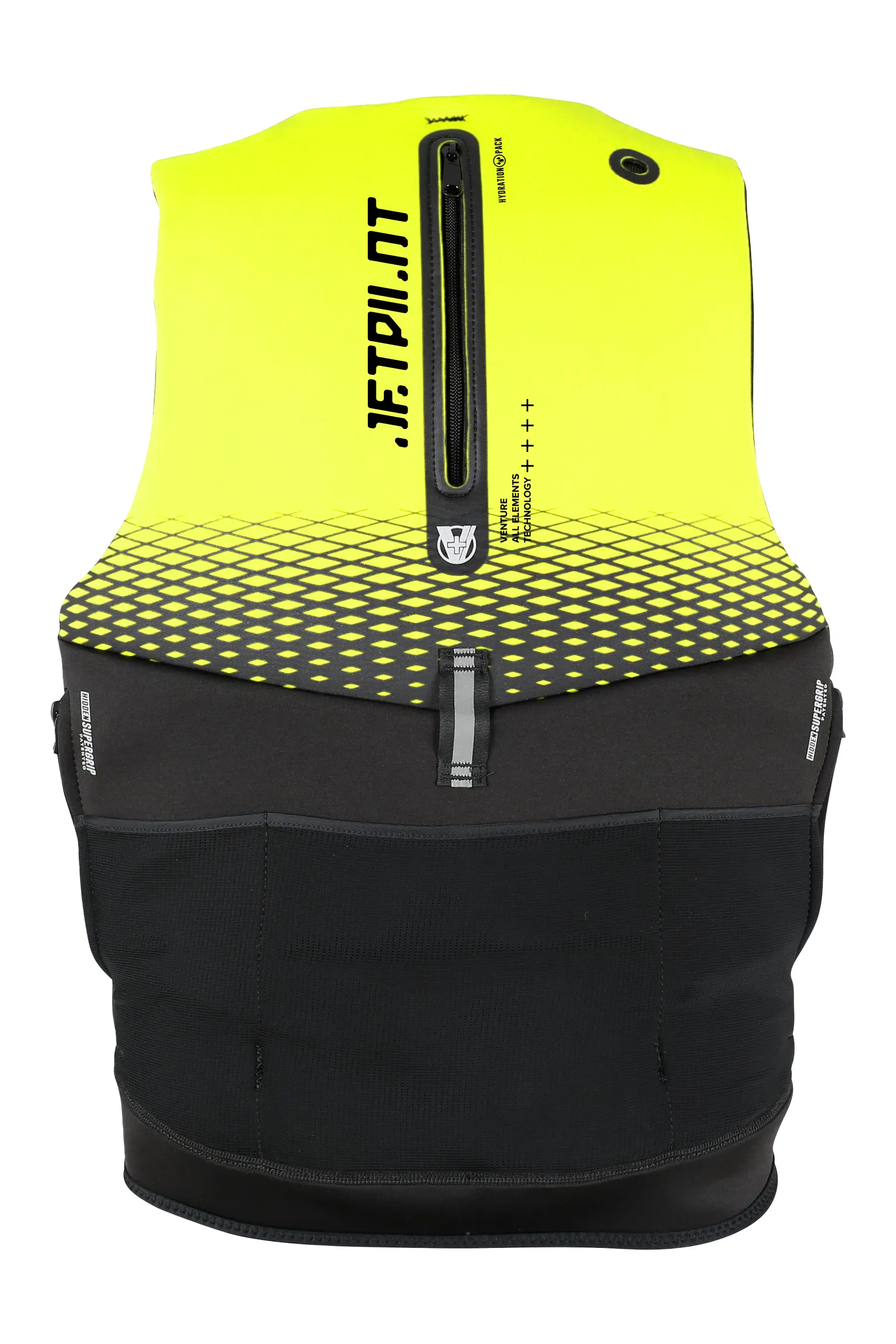 Jetpilot Venture Plus Mens Life Jacket - Yellow Level 50 - Image 4