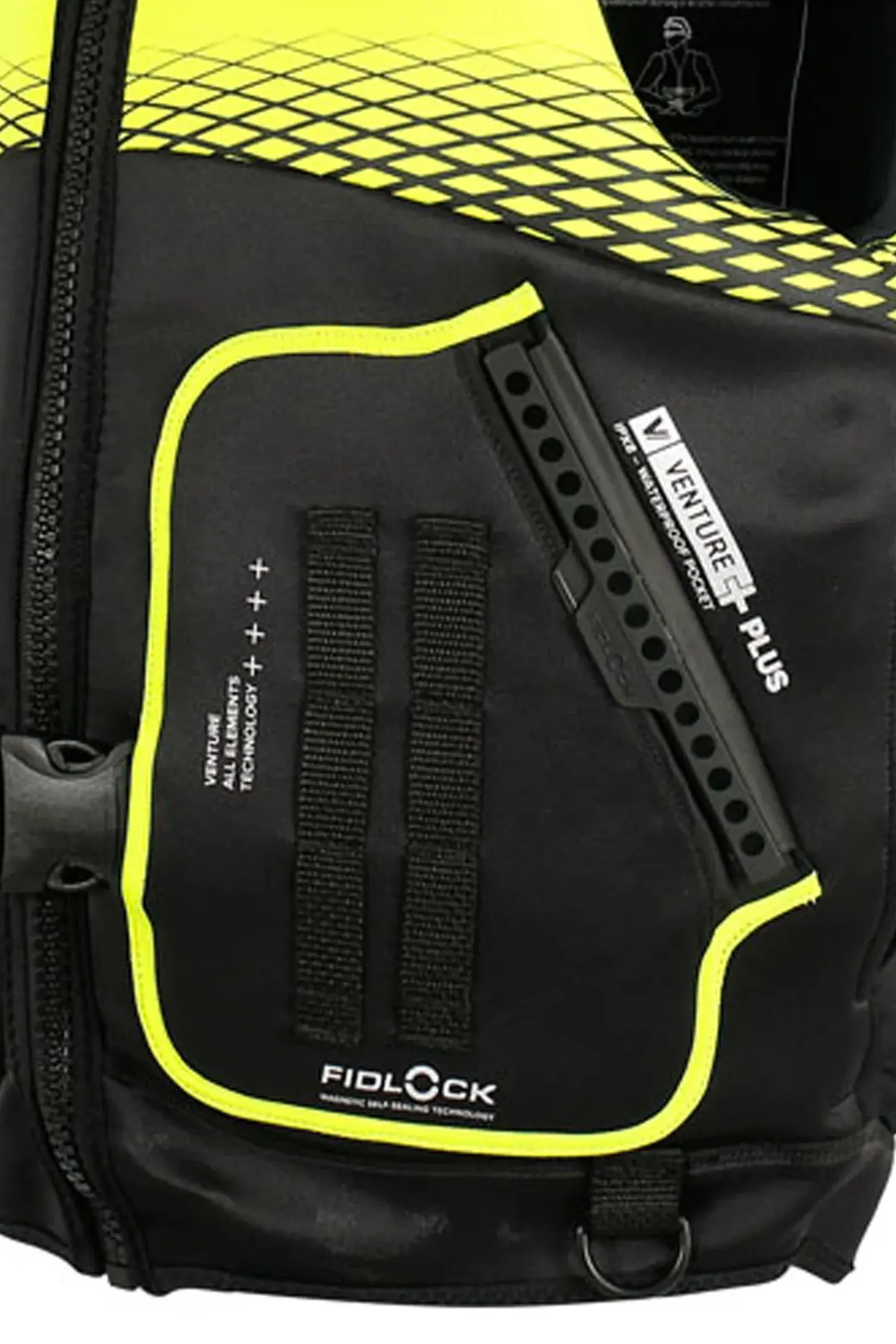 Jetpilot Venture Plus Mens Life Jacket - Yellow Level 50 - Image 6