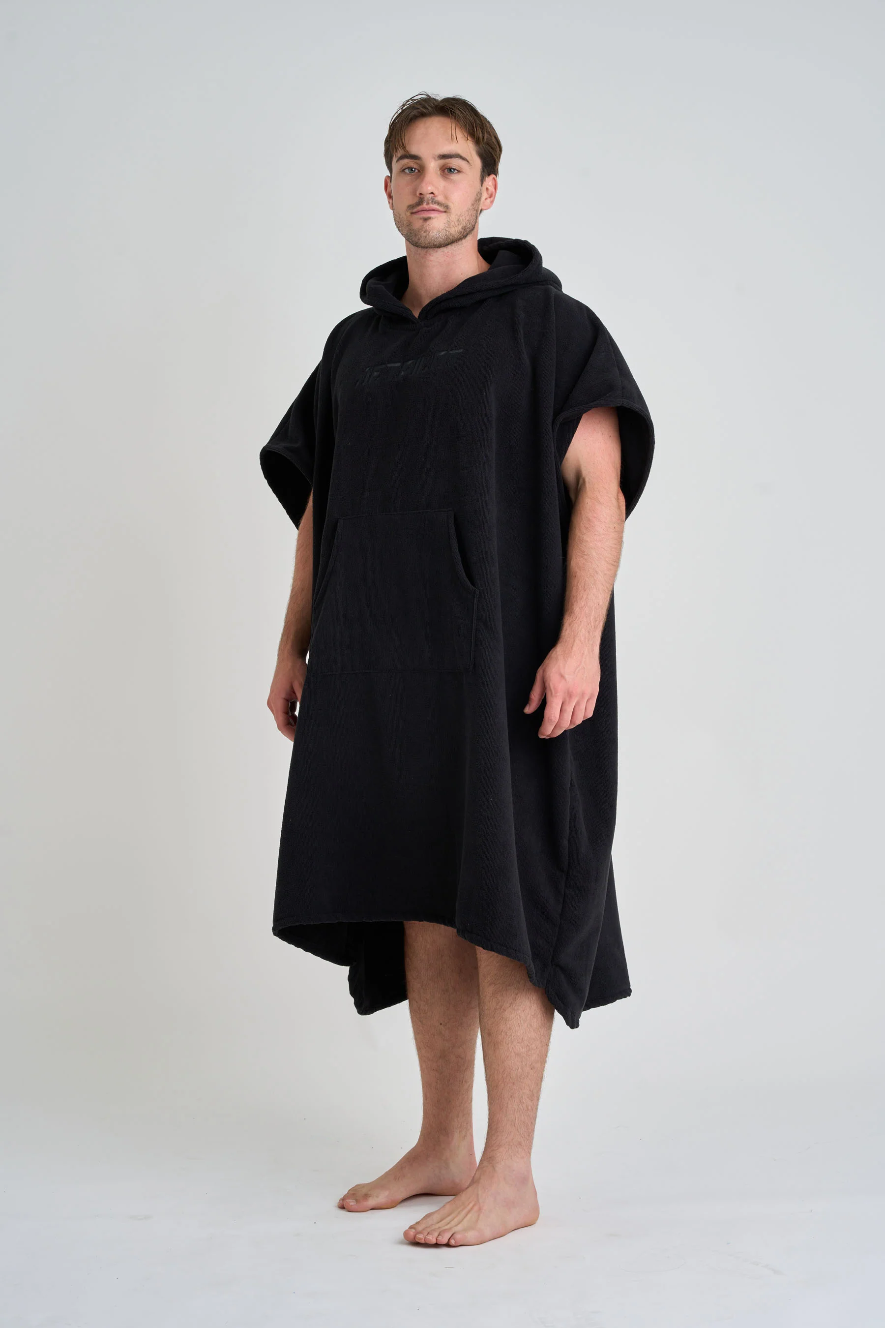 Jetpilot Venture Unisex Hoodie Towel - Black - Image 5