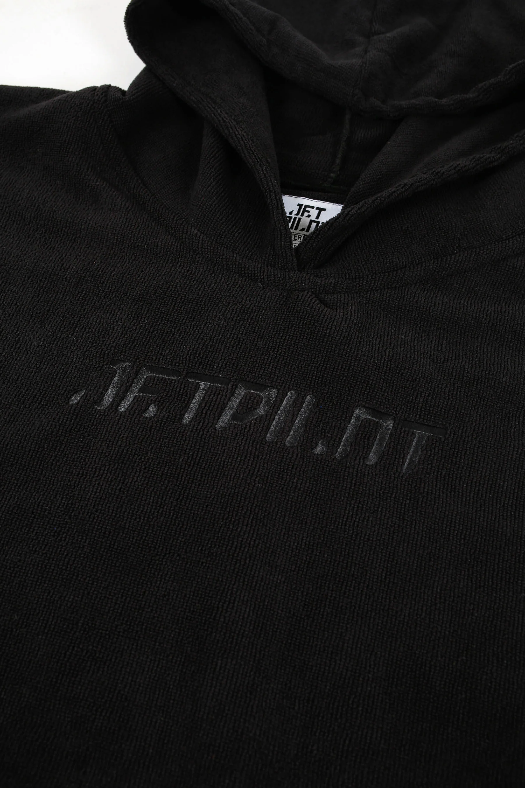 Jetpilot Venture Unisex Hoodie Towel - Black - Image 6
