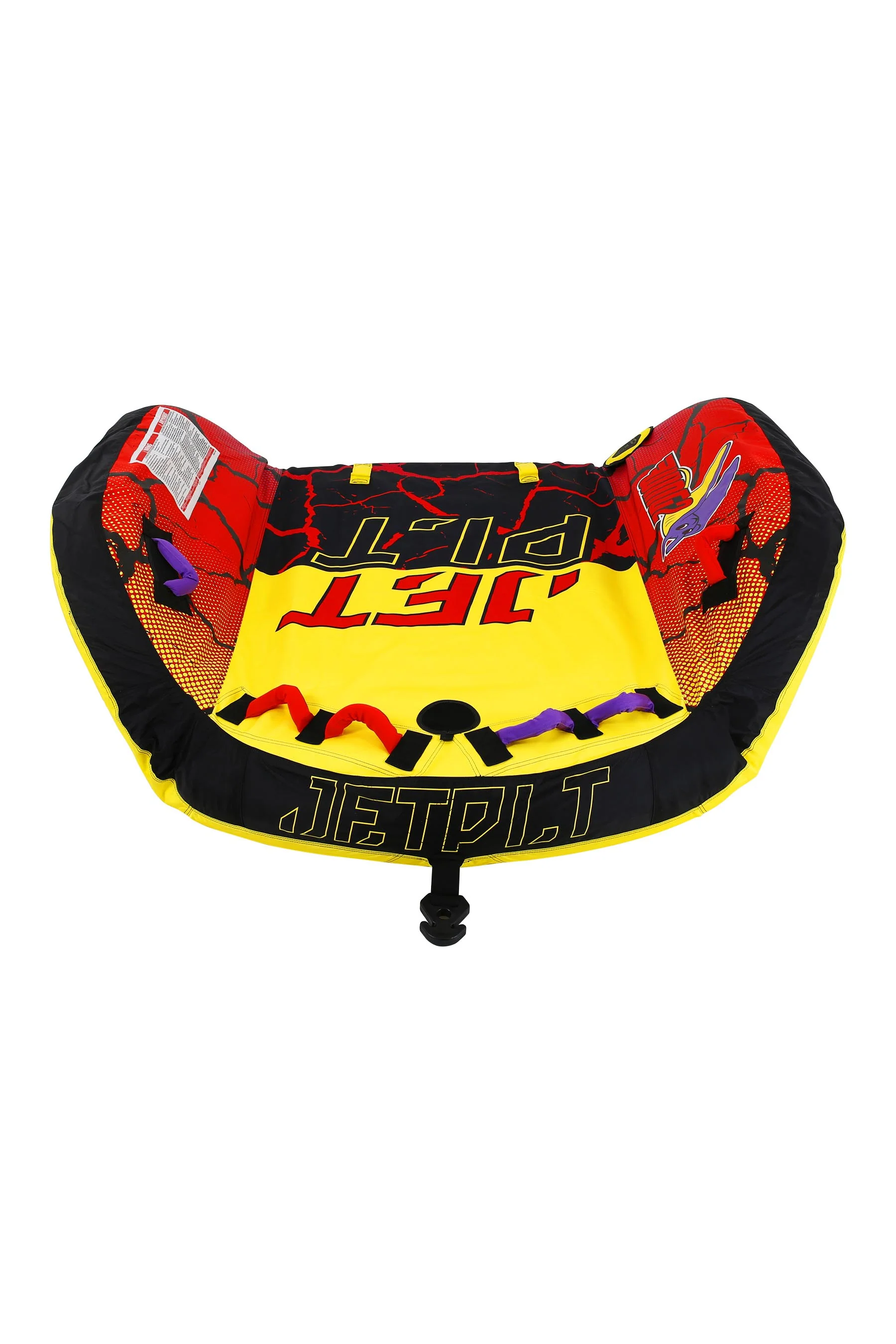 Jetpilot Wing 2 Person Towable Tube - Yellow/Red - Image 4