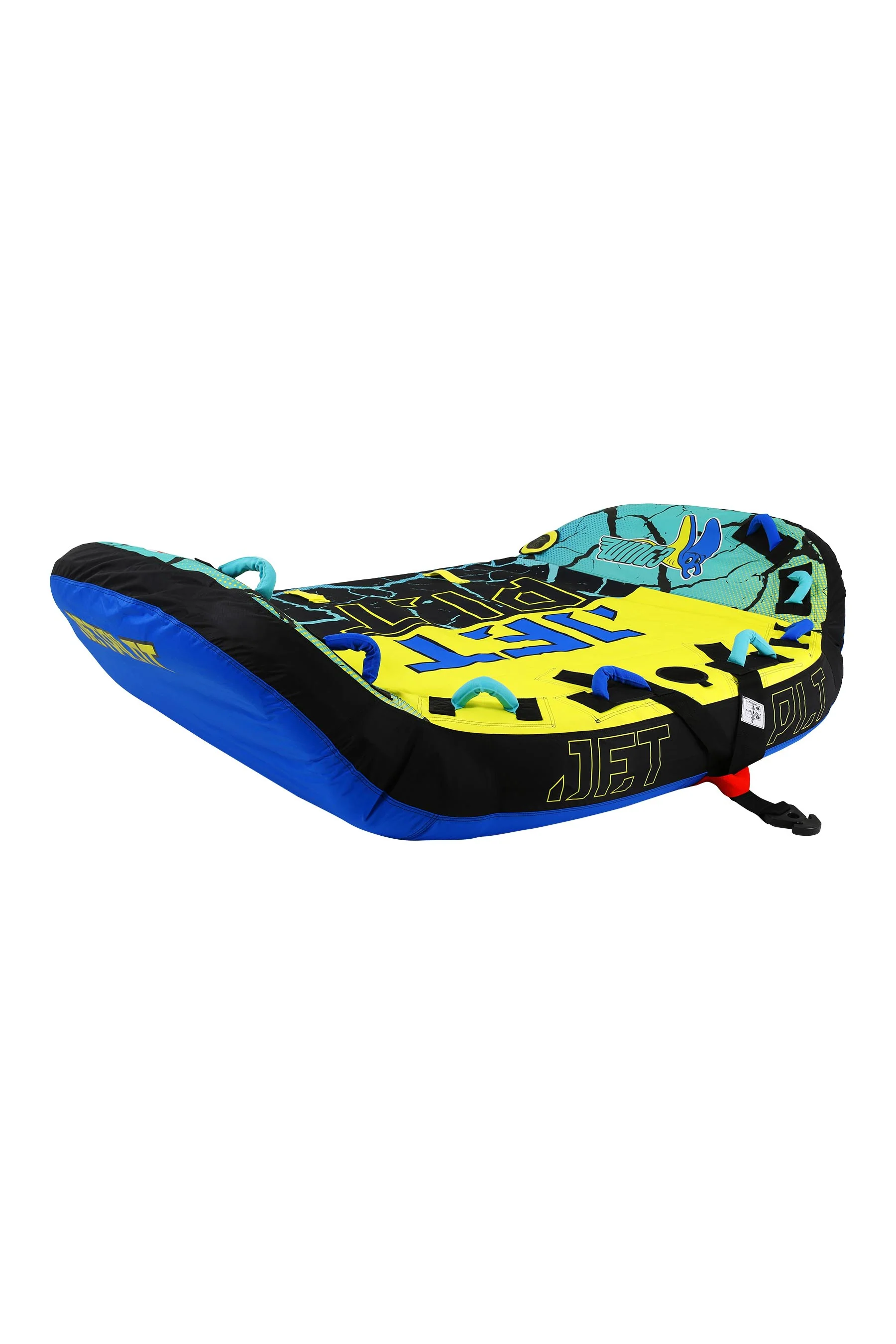 Jetpilot Wing 3 Person Towable Tube - Lime/Blue - Image 5