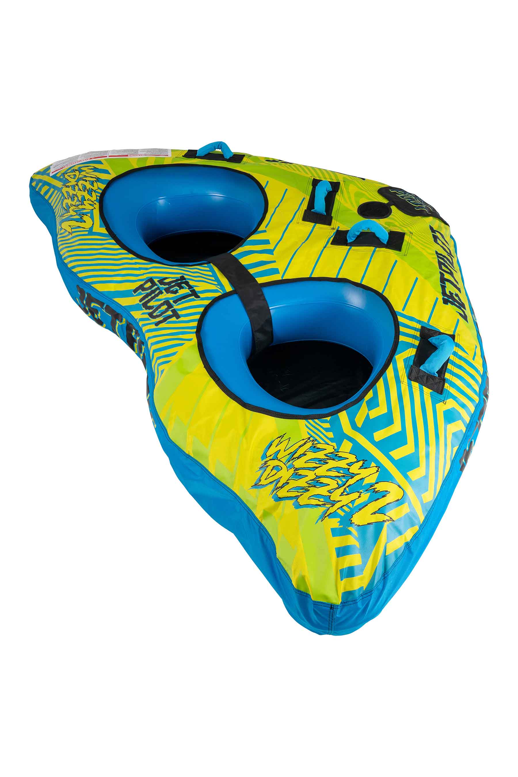 Jetpilot Wizzy Dizzy 2 Towable - Black/Green - Image 3