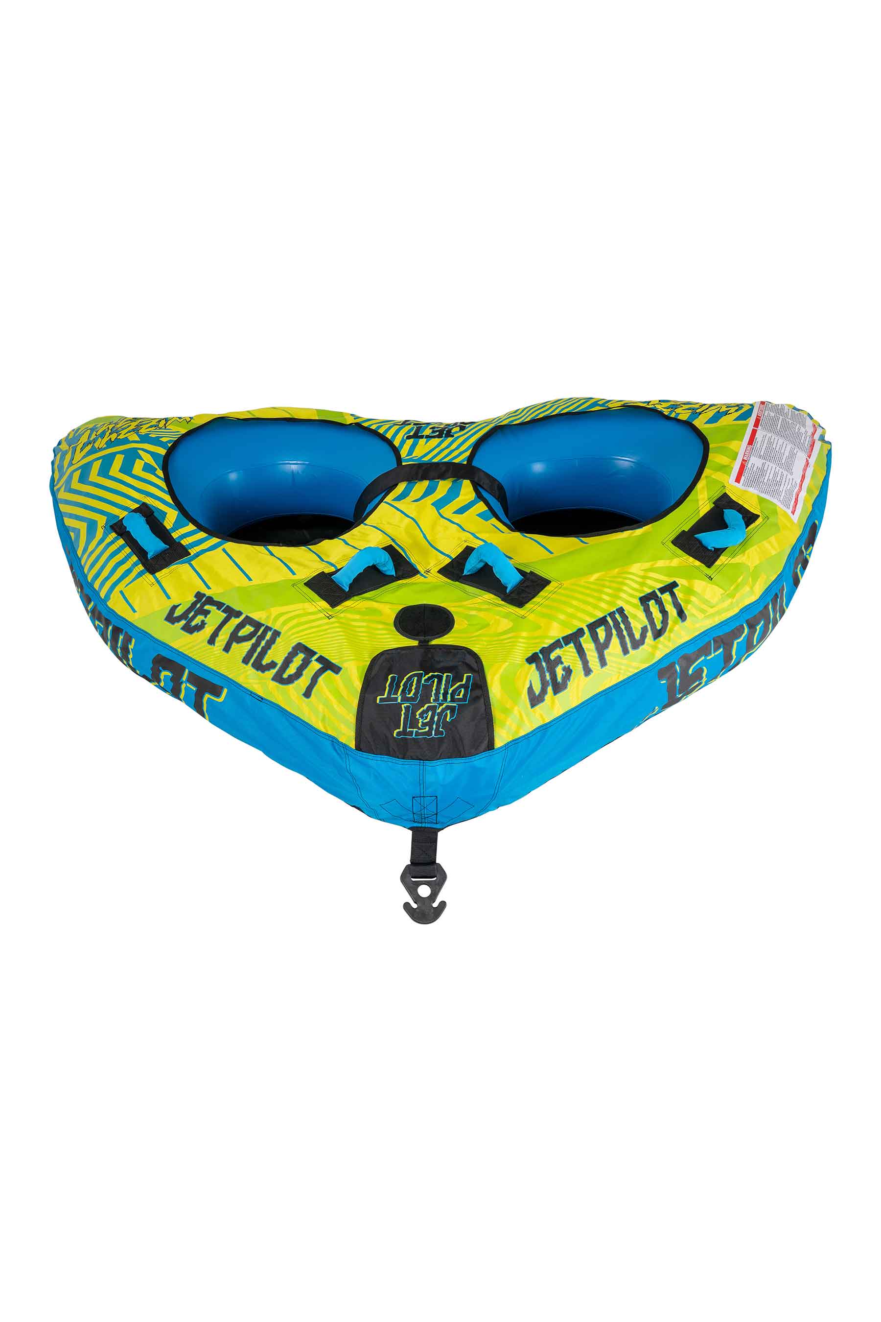 Jetpilot Wizzy Dizzy 2 Towable - Black/Green - Image 6