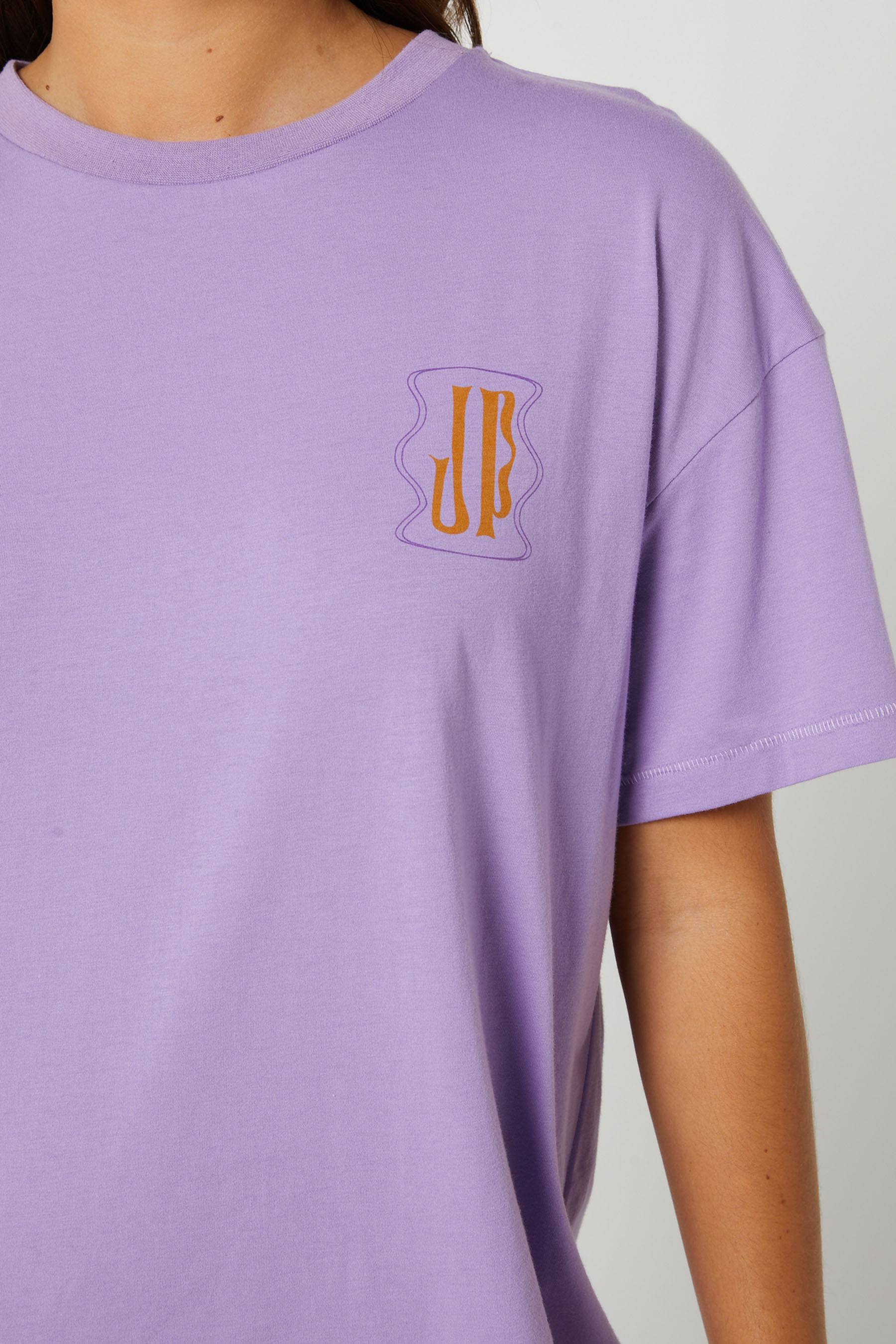 Jetpilot X Sina Eyes - Ladies S/S T-Shirt - Purple - Image 3