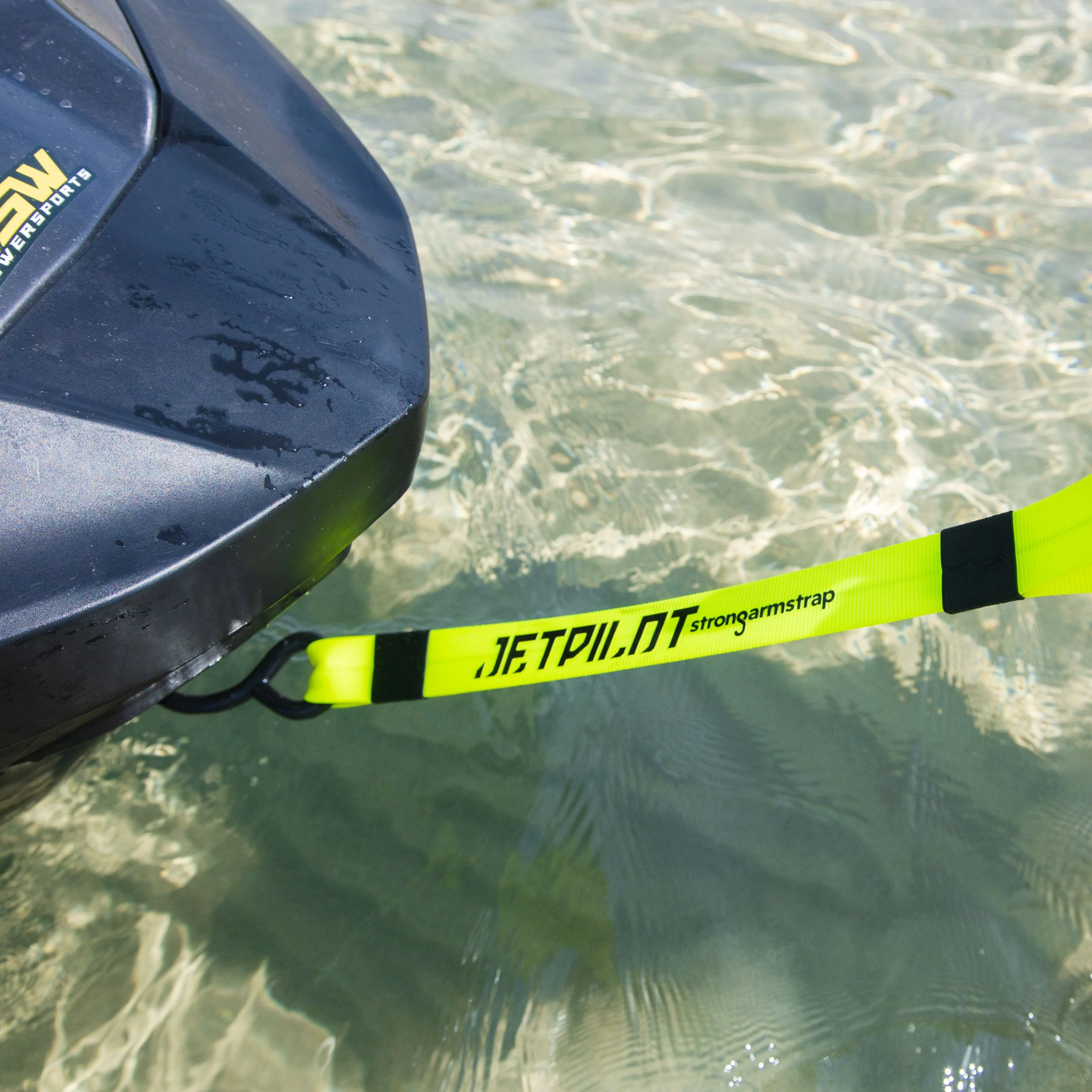 Jetpilot x Strong Arm Strap - Fluro Yellow - Image 3