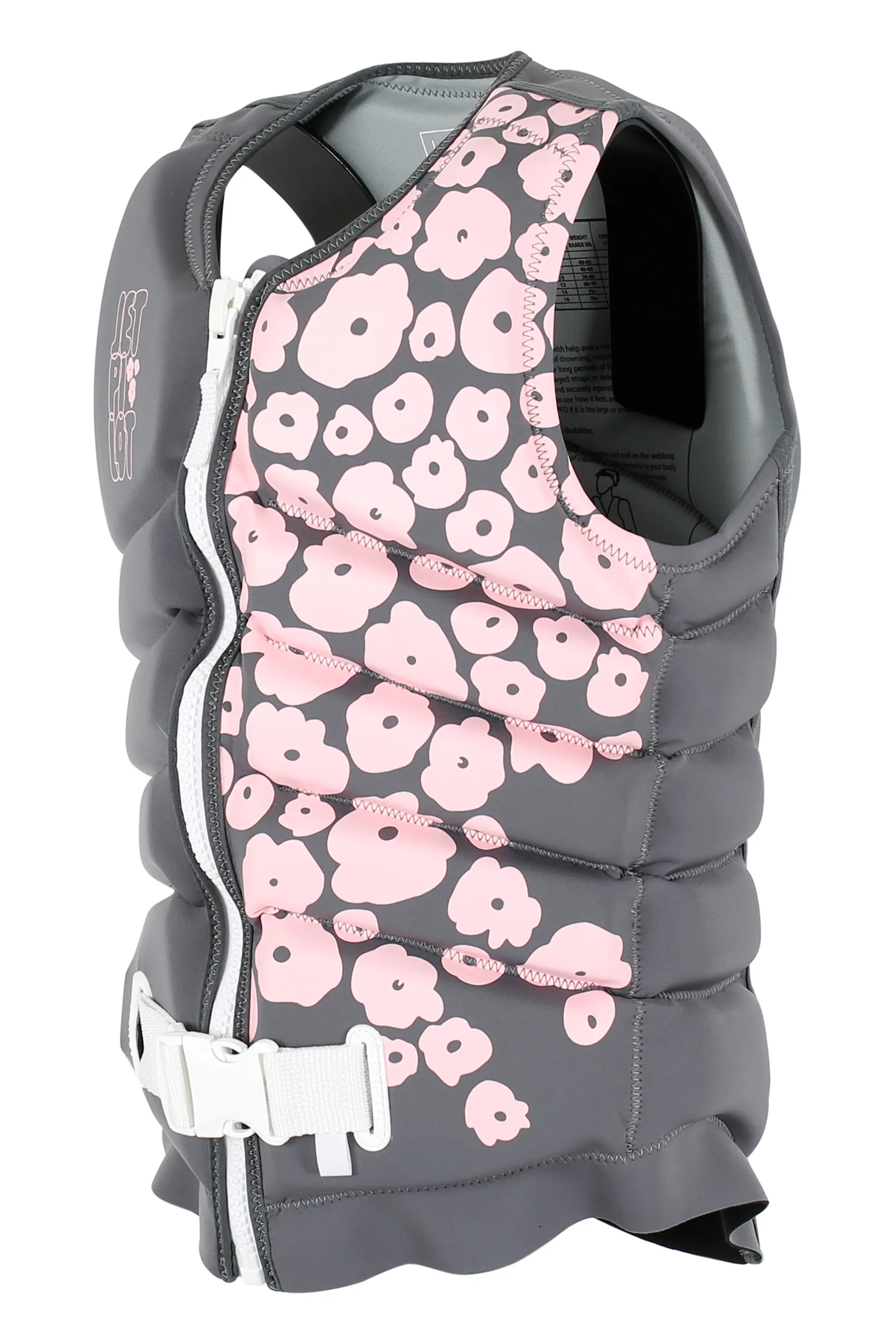 Jetpilot X1 Ladies Life Jacket - Isla - Charcoal - Image 3