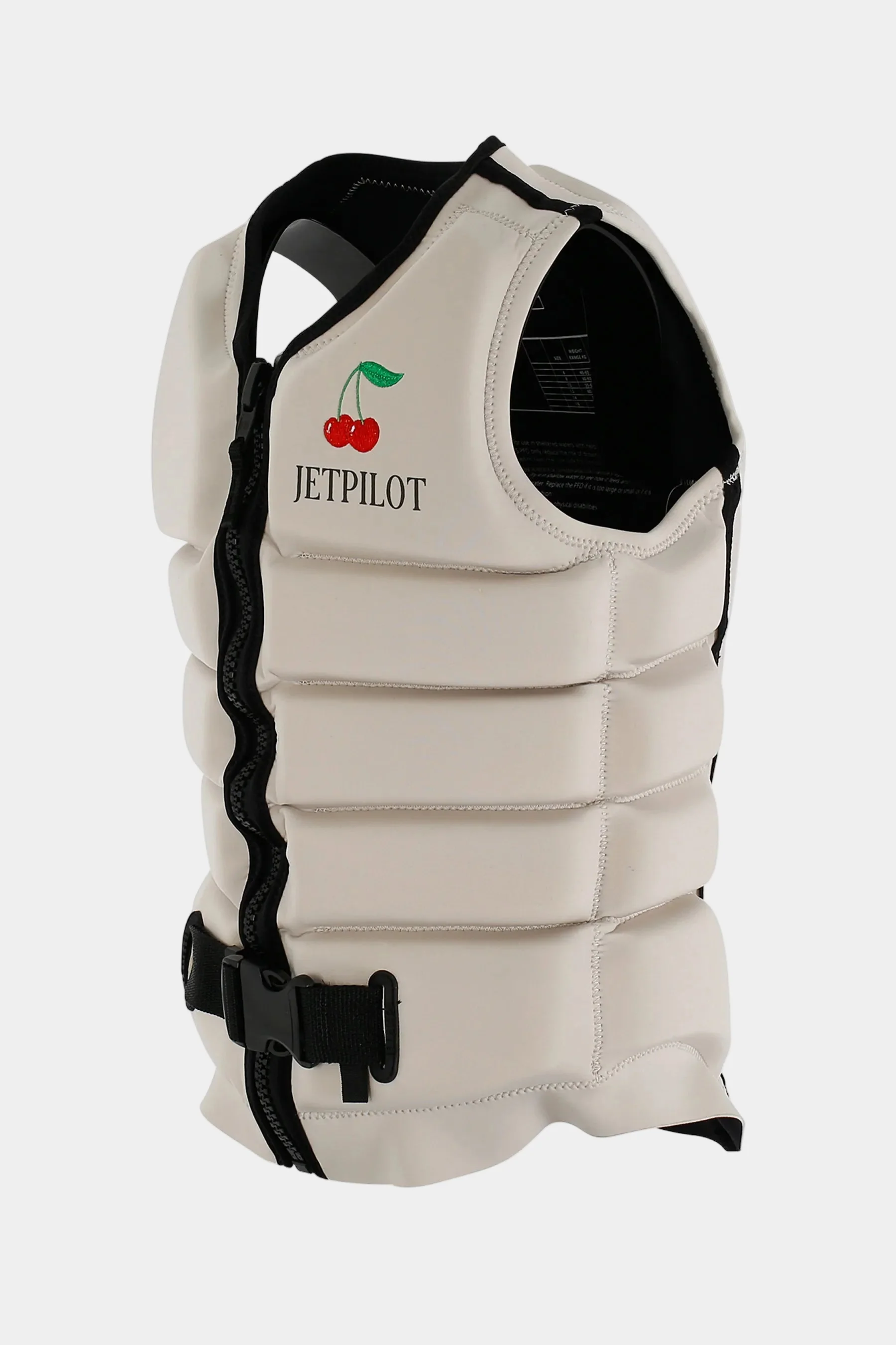 Jetpilot X1 Ladies Life Jacket - Zahra Kell Signature Series - Off White - Image 4
