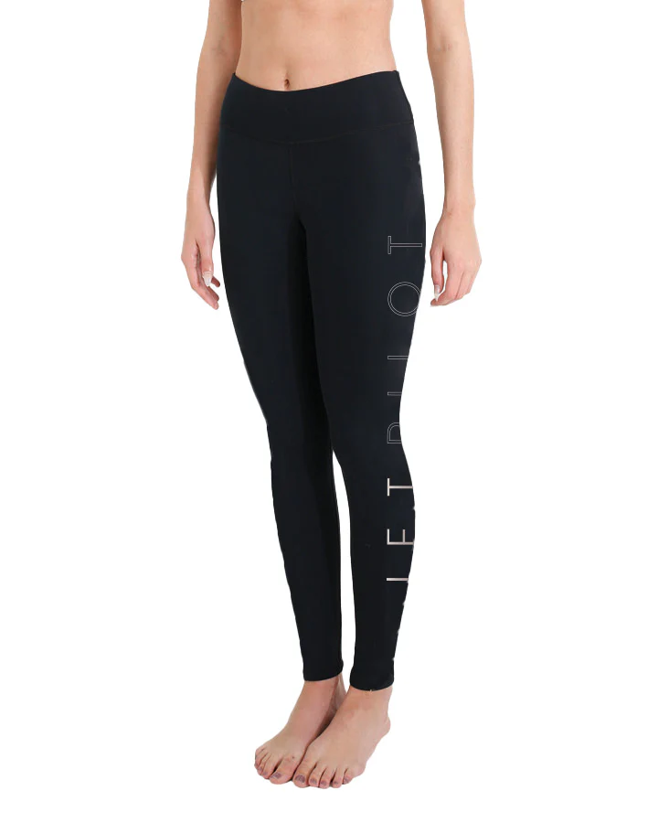 Jetpilot X1 Ladies Neoprene Leggings - 1.5mm - Black - Image 3