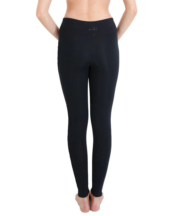 Jetpilot X1 Ladies Neoprene Leggings - 1.5mm - Black - Image 4