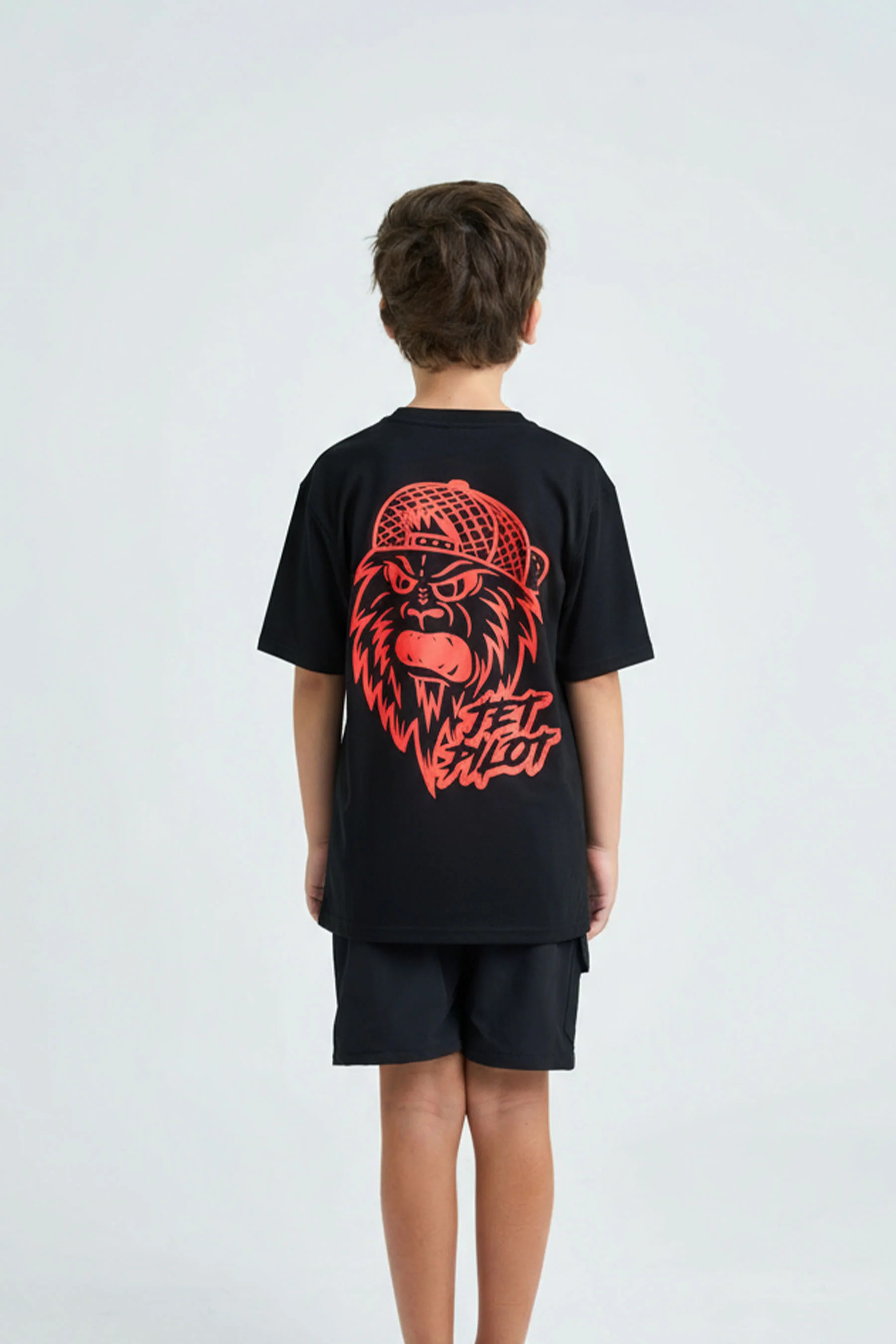 Jetpilot Yowie Kids Tee - Black - Image 2