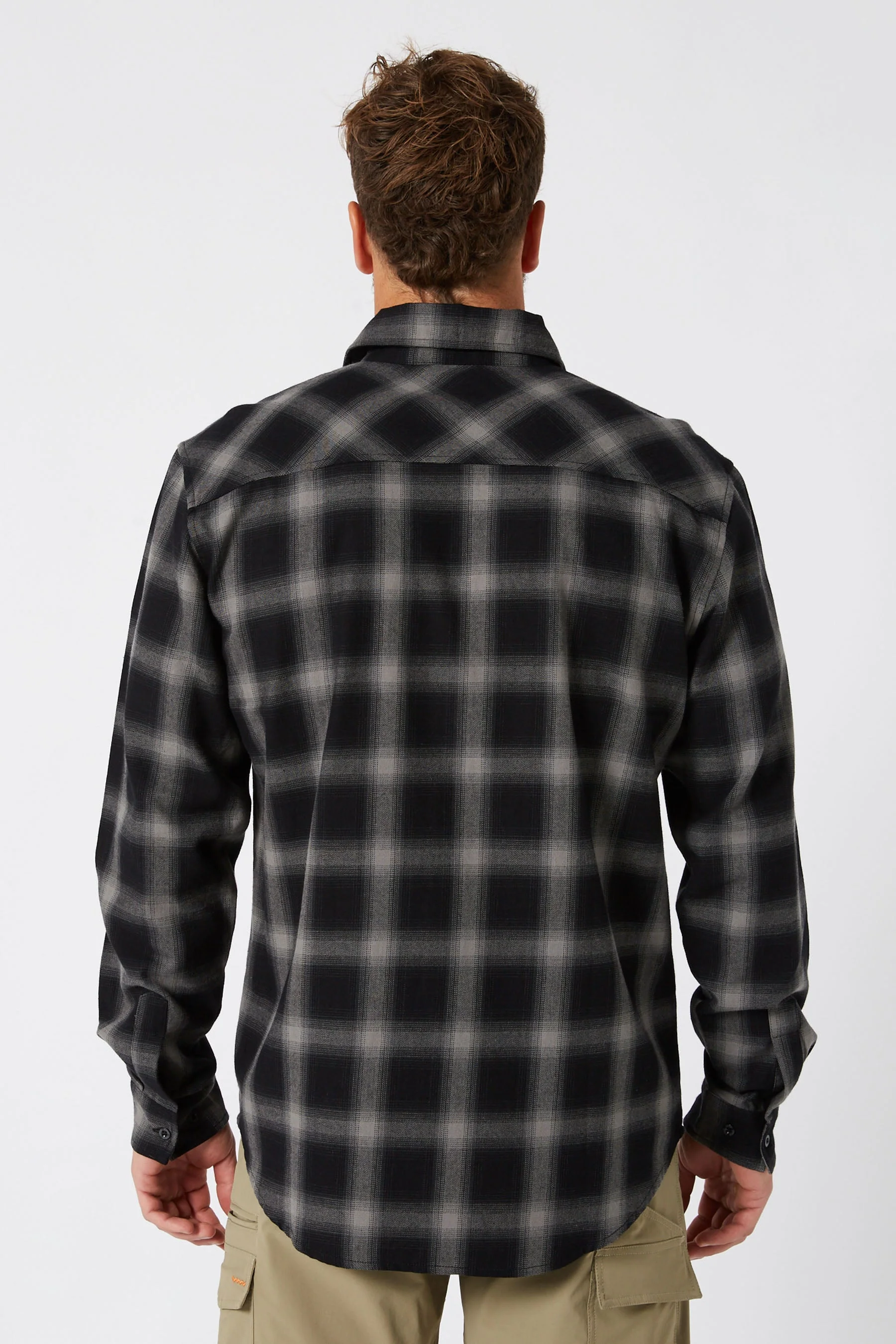 Flannel Shirt - Black - Image 3