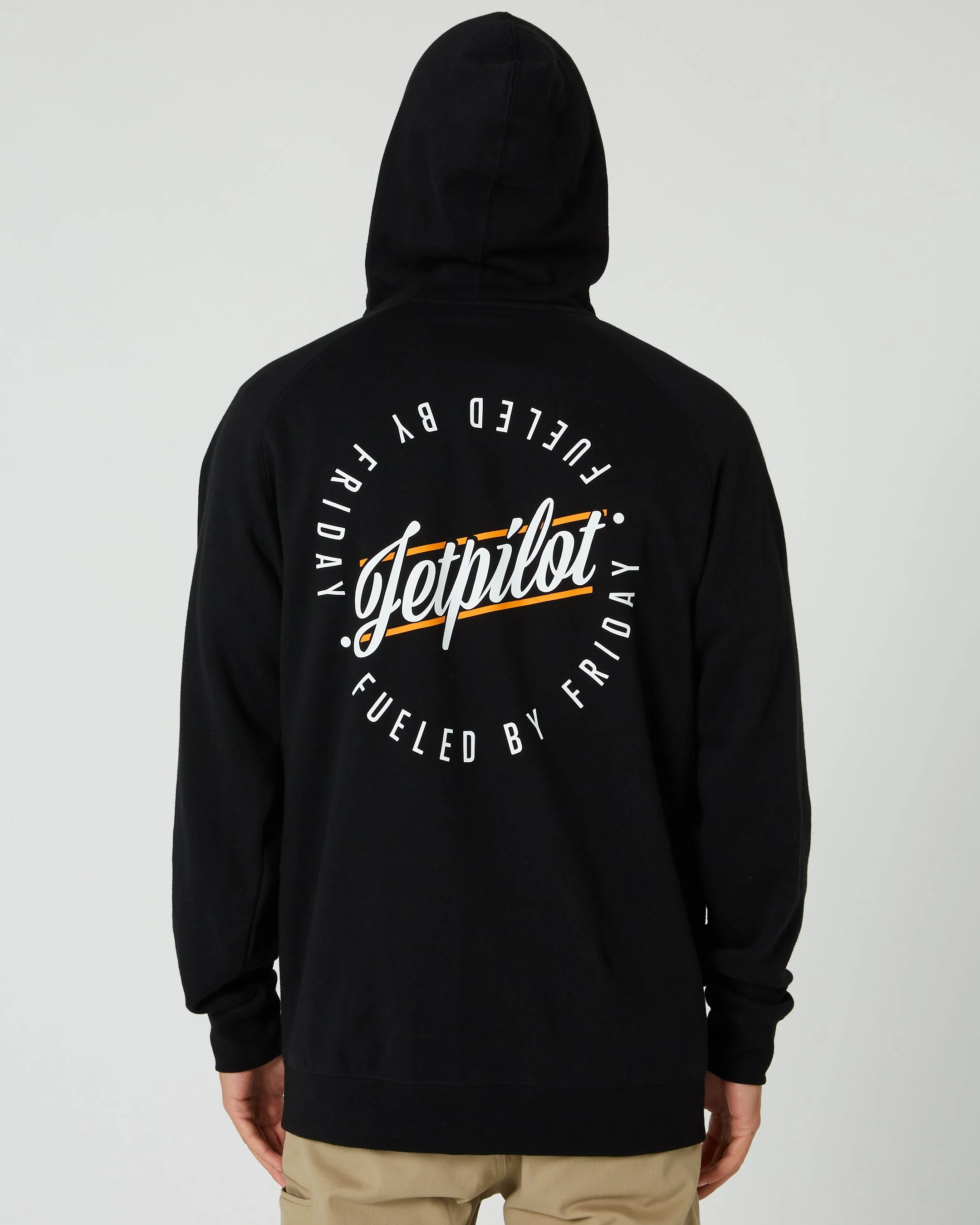 Friday Mens Zip-Up Hoodie - Black - Image 7