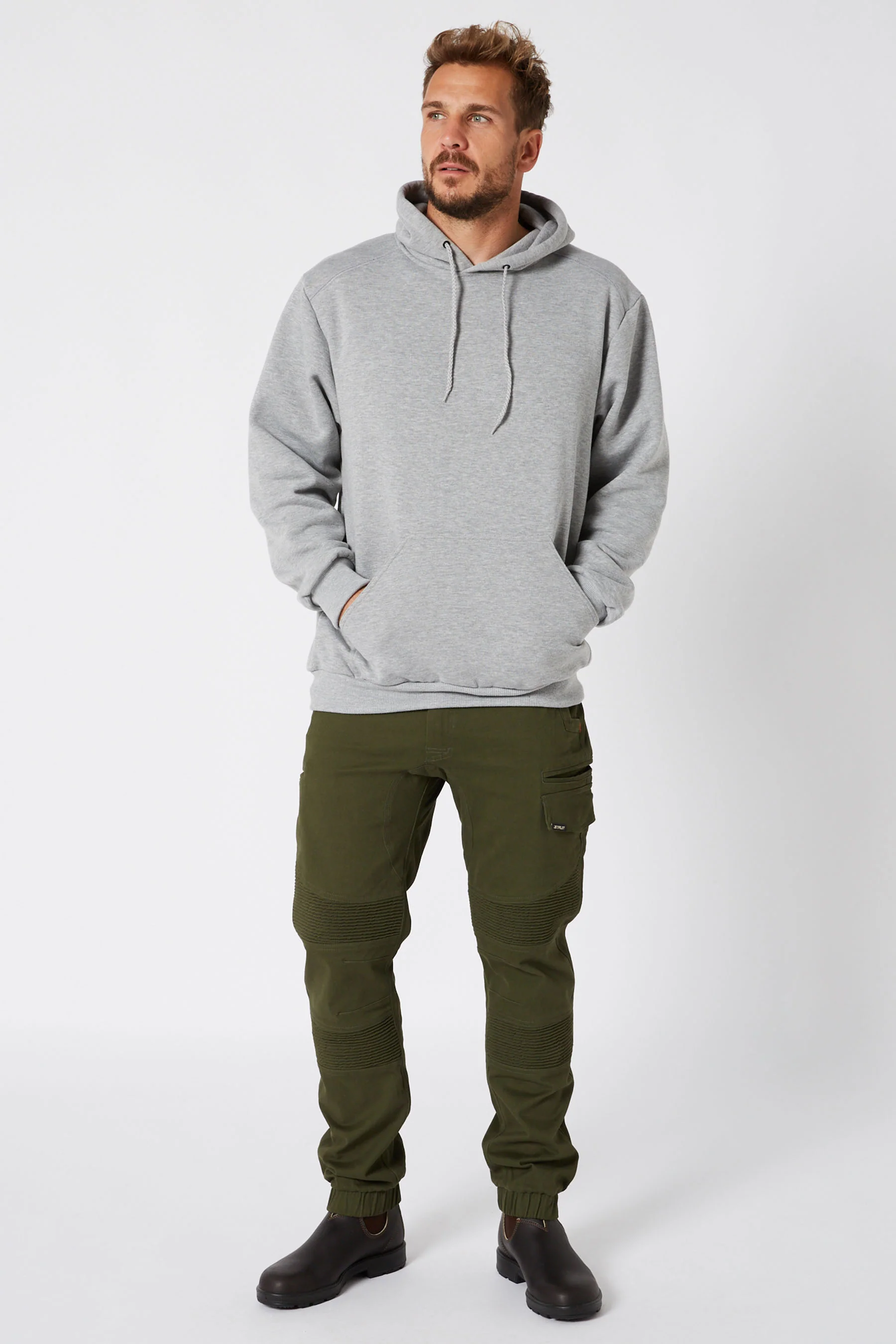 Jetpilot Fueled 2 Mens Pullover Hoodie - Heather - Image 6