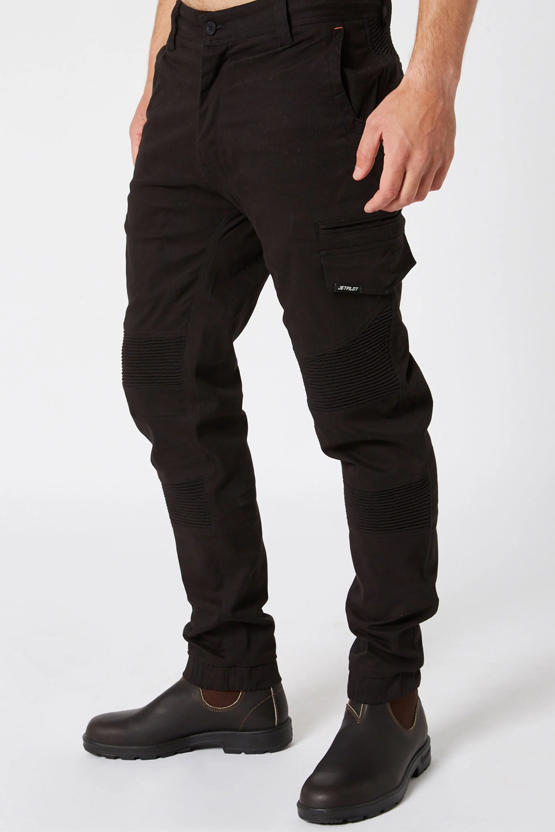 Fueled Corrugated Stretch Pant - Black - Image 3