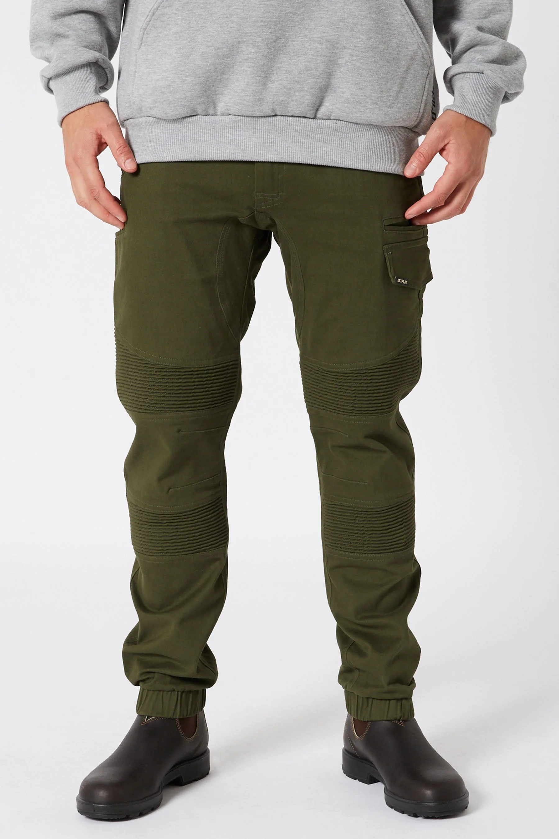 Fueled Corrugated Stretch Pant - Olive - Image 3