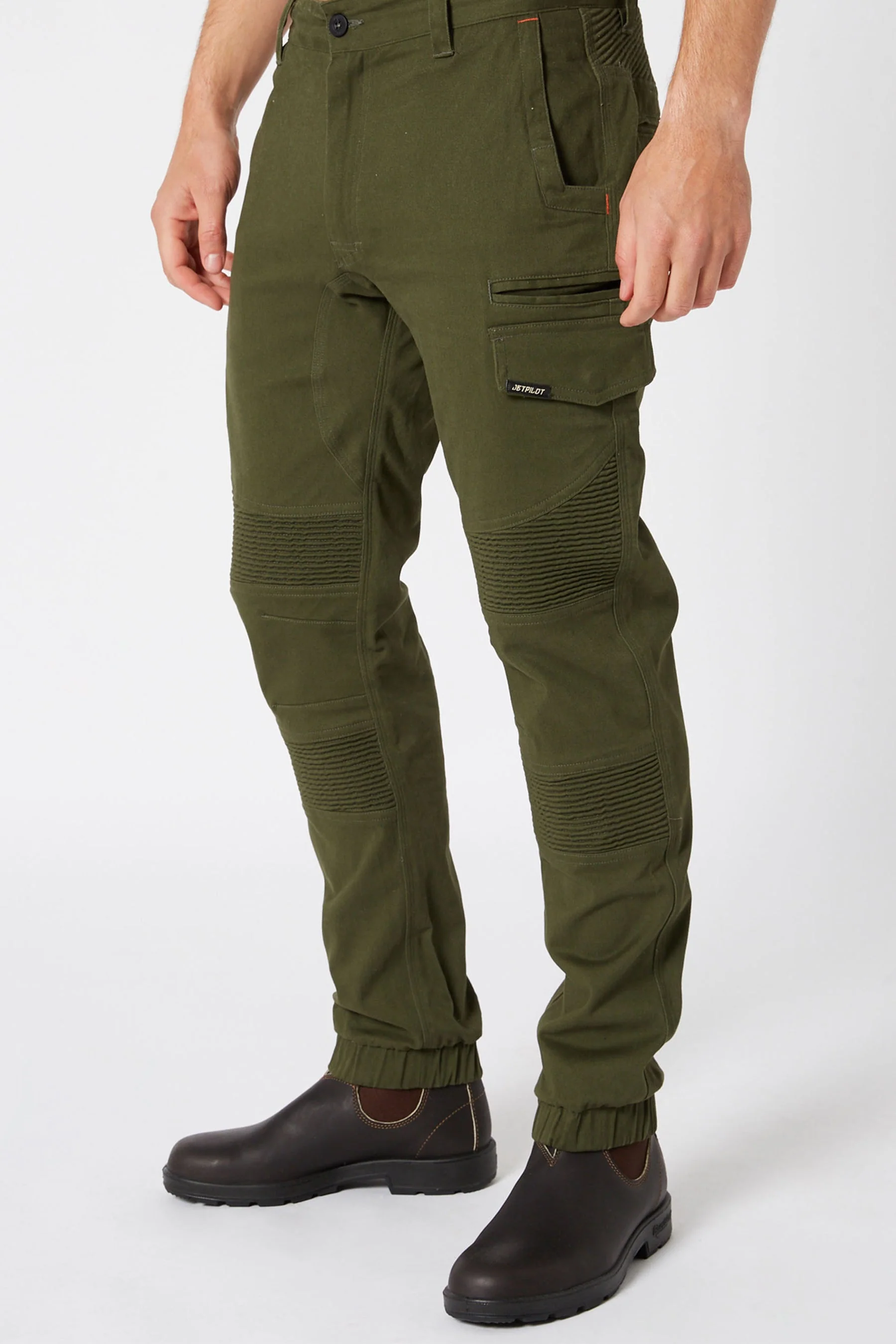 Fueled Corrugated Stretch Pant - Olive - Image 4