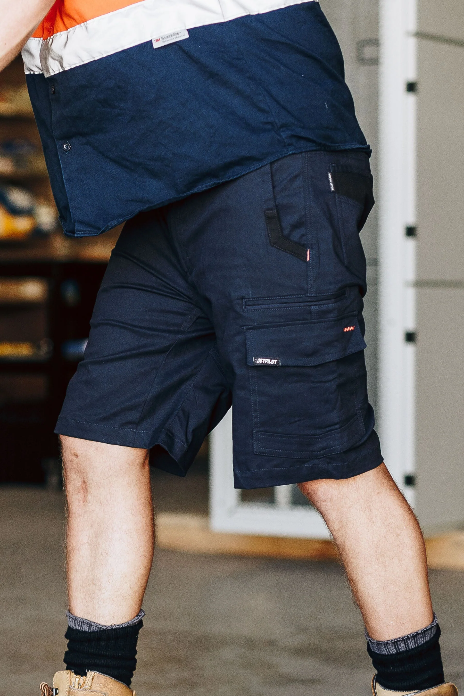 Fueled Utility Short - Navy - Image 3